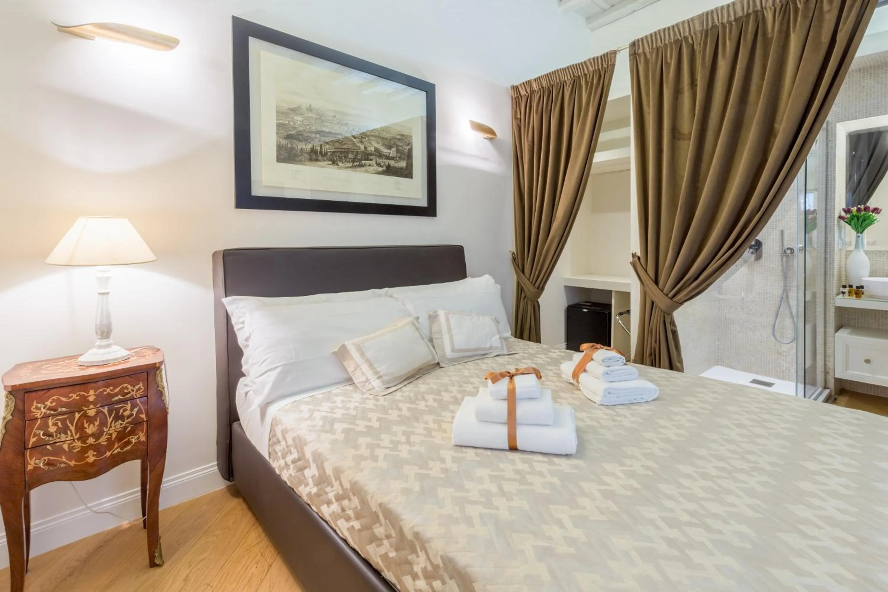 Bed in StarHome Pantheon