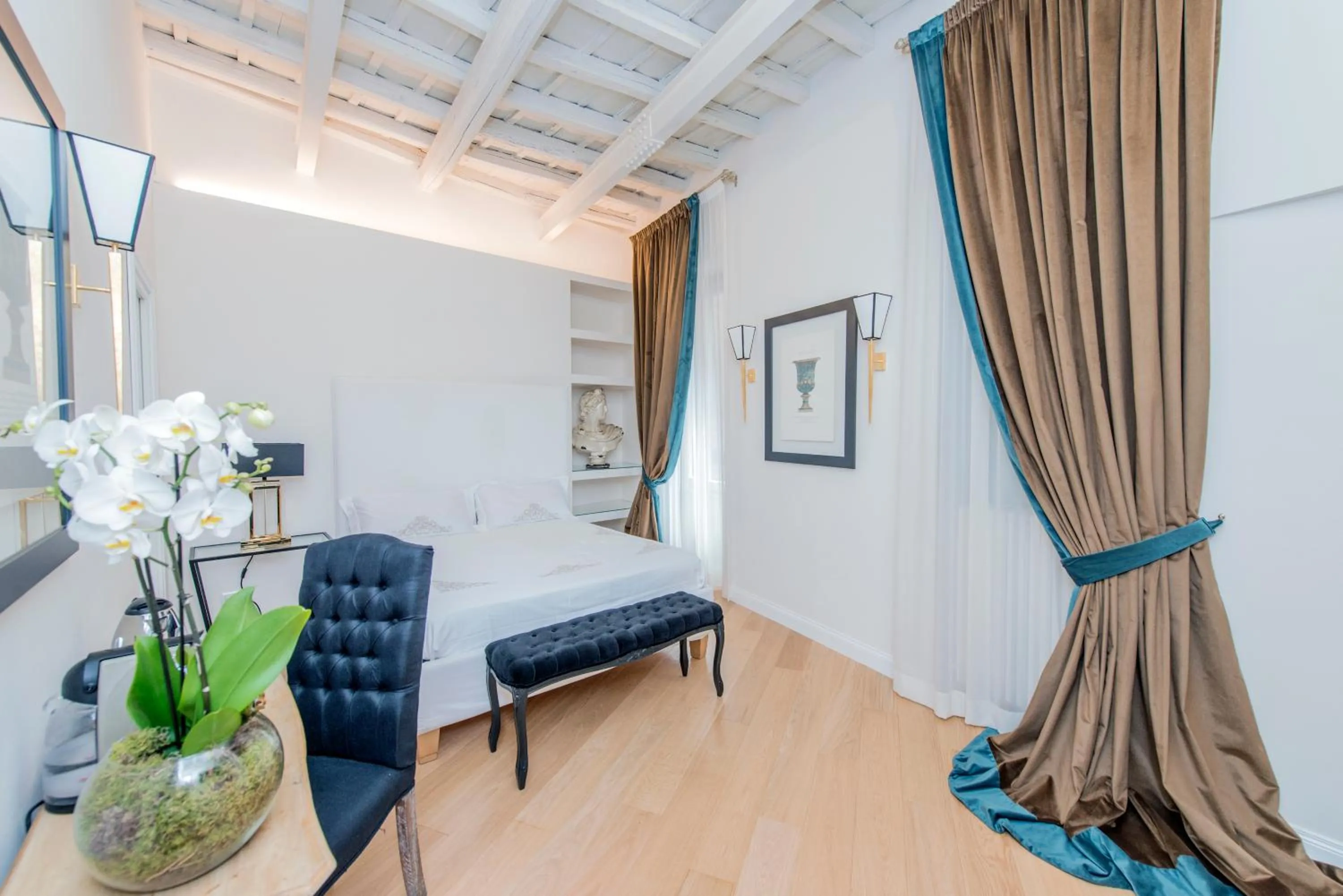 Bed in StarHome Pantheon