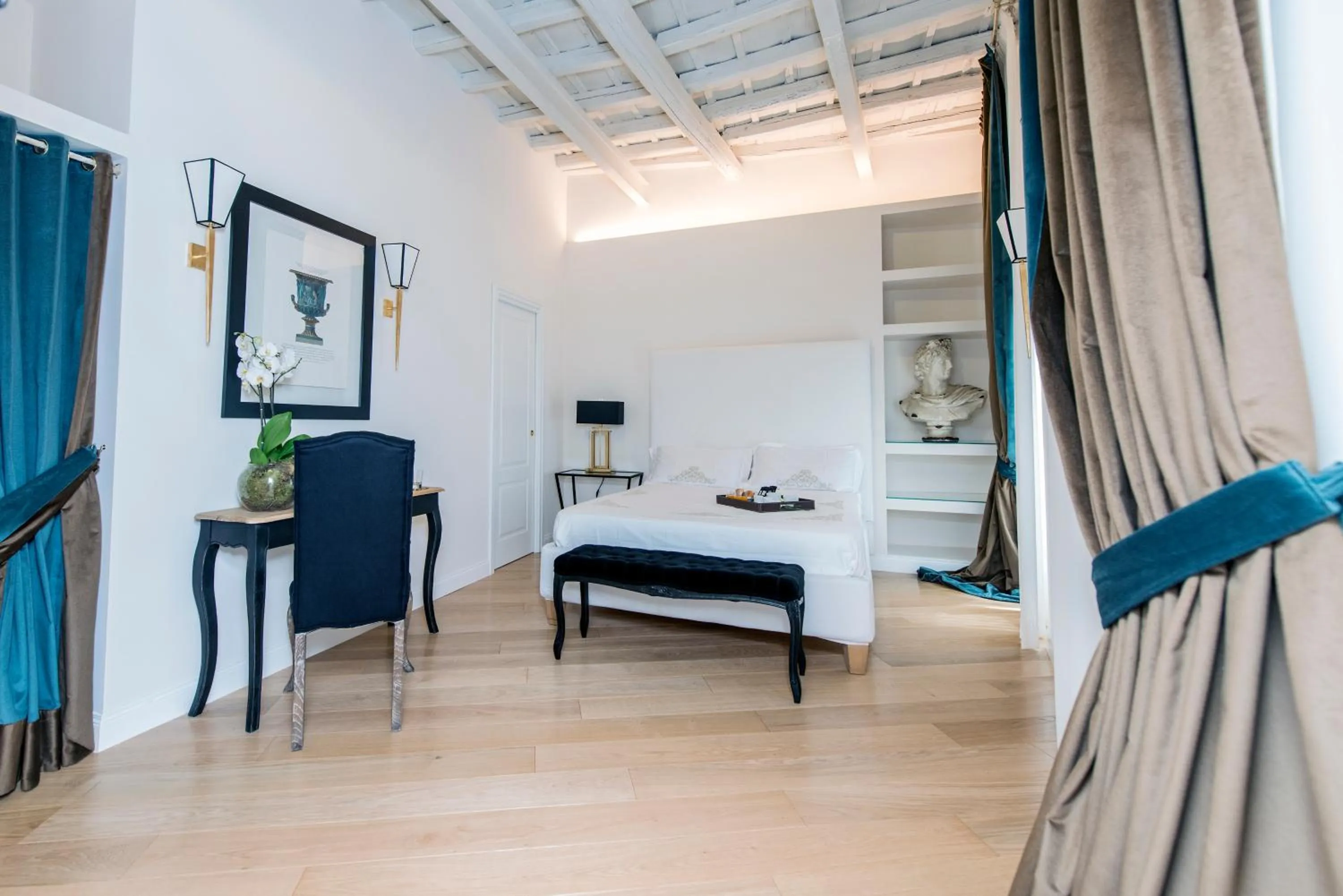 Bed in StarHome Pantheon