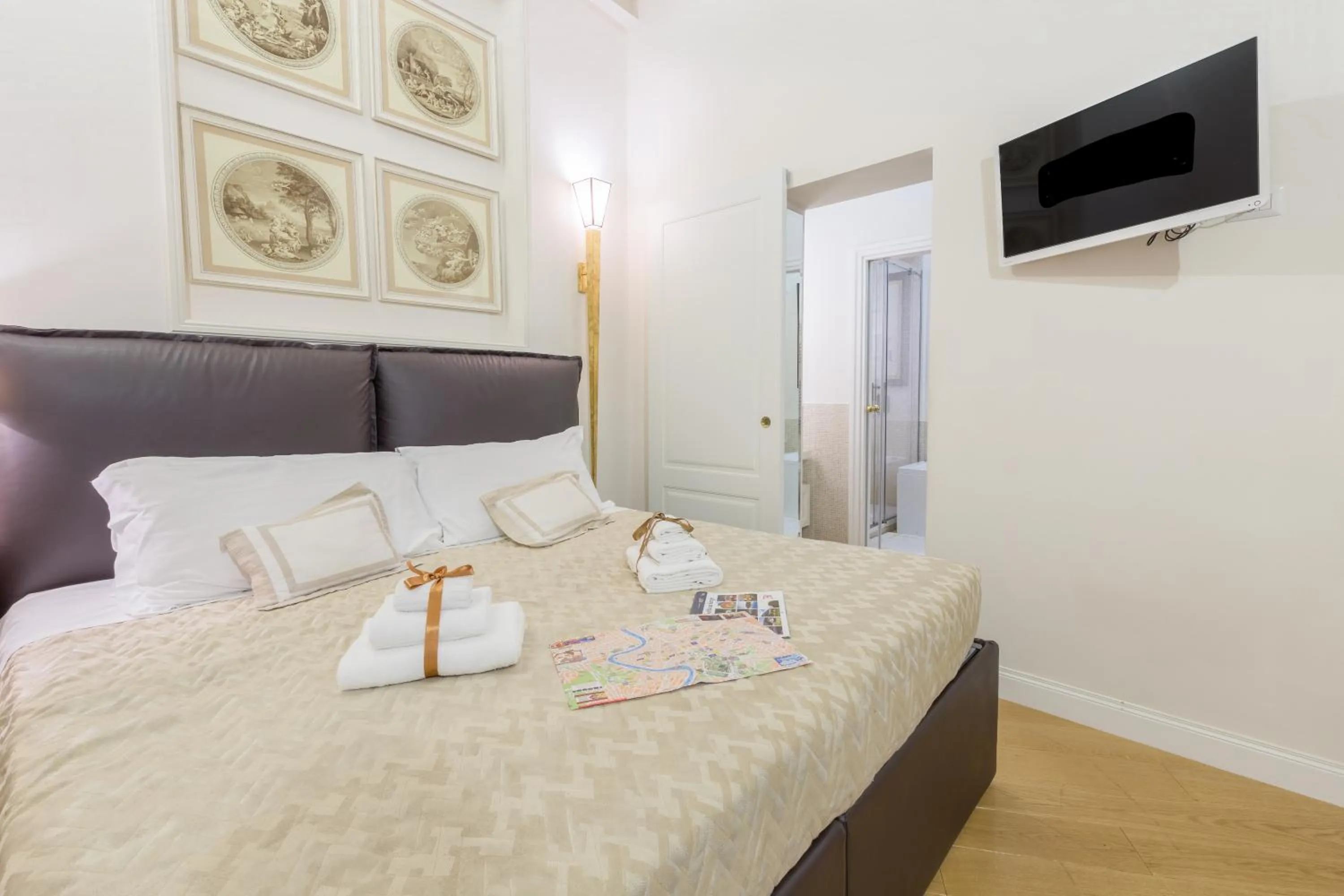 Bed in StarHome Pantheon