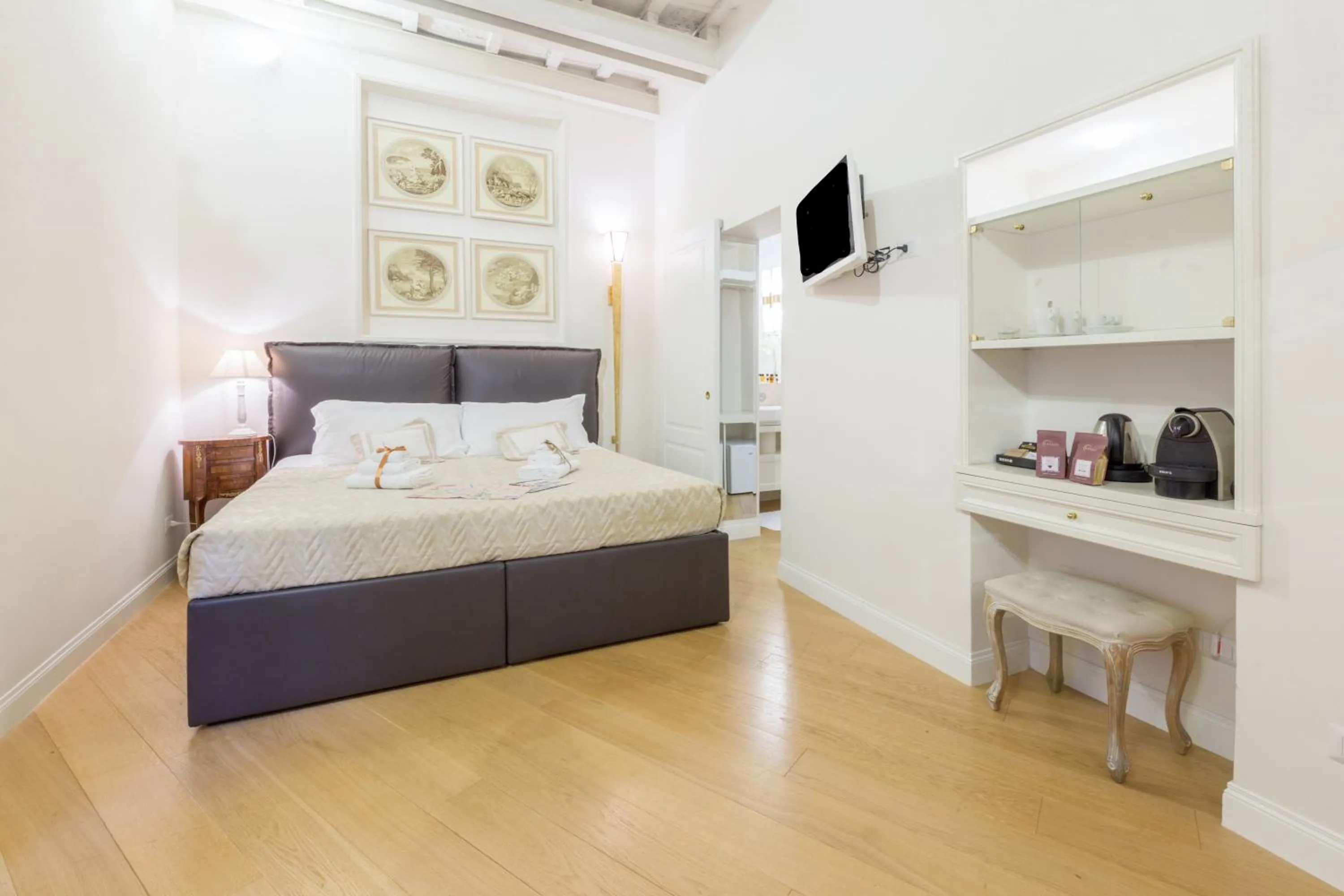 Bed in StarHome Pantheon