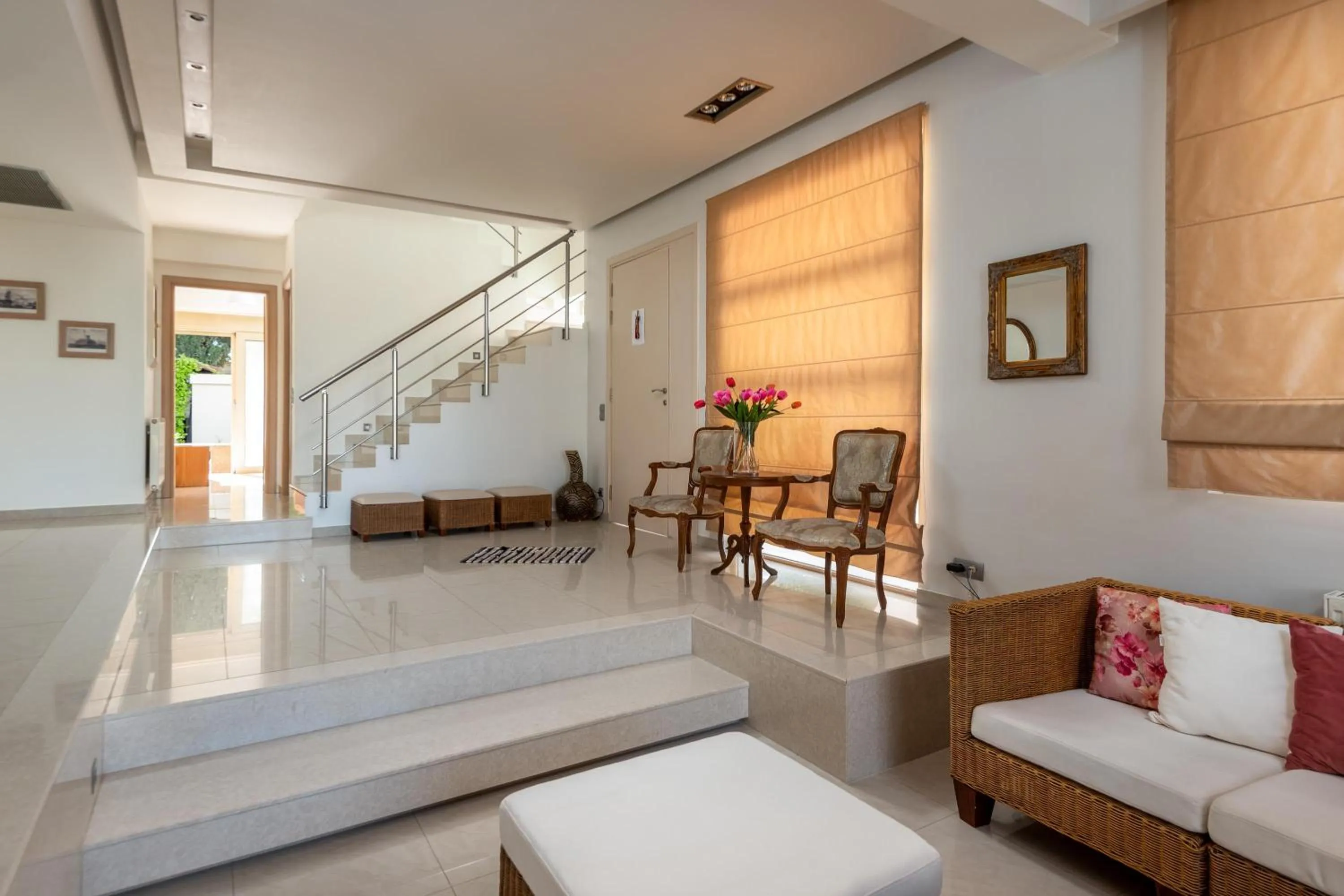 Living room in Vasiliki Villa