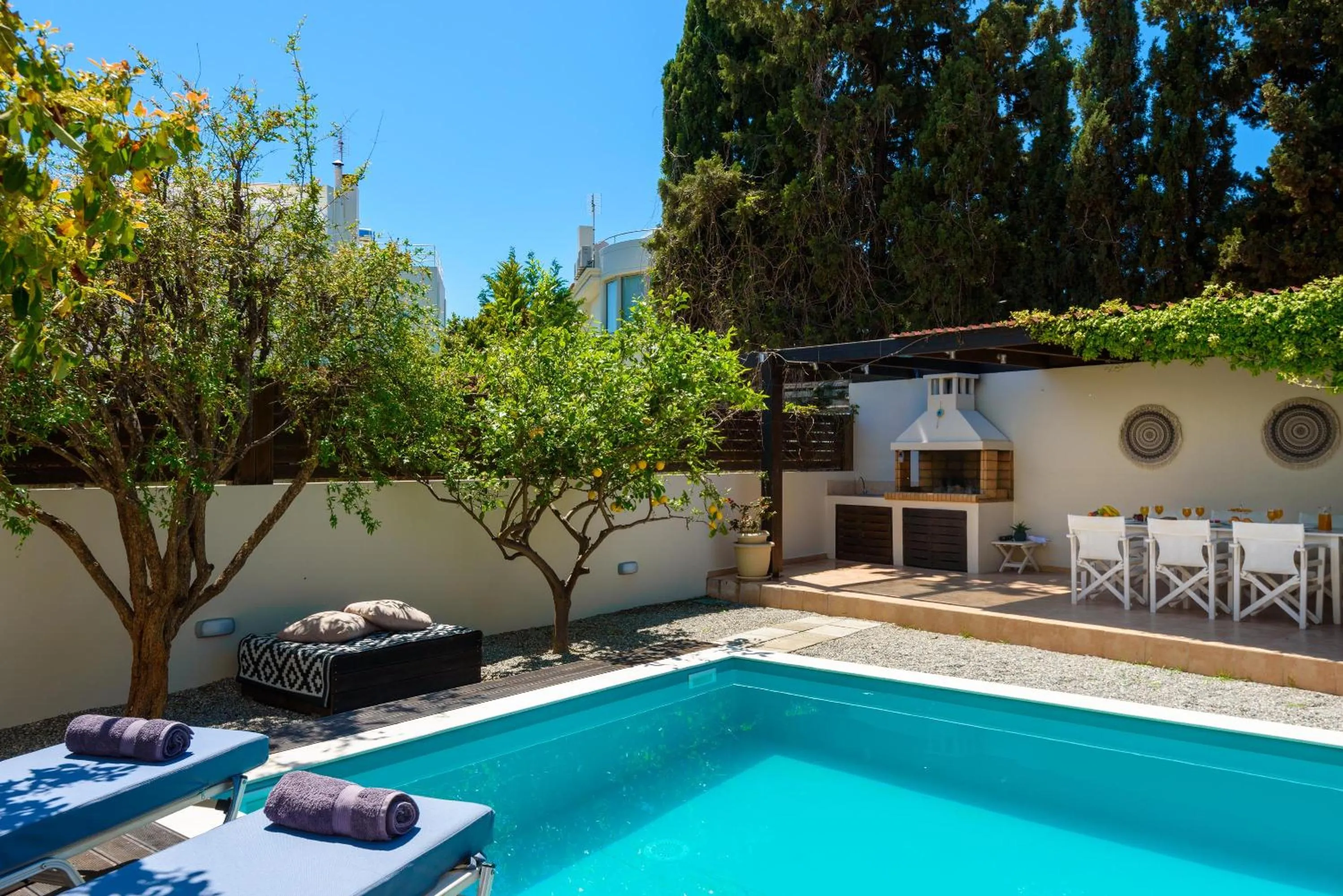 Swimming pool in Vasiliki Villa