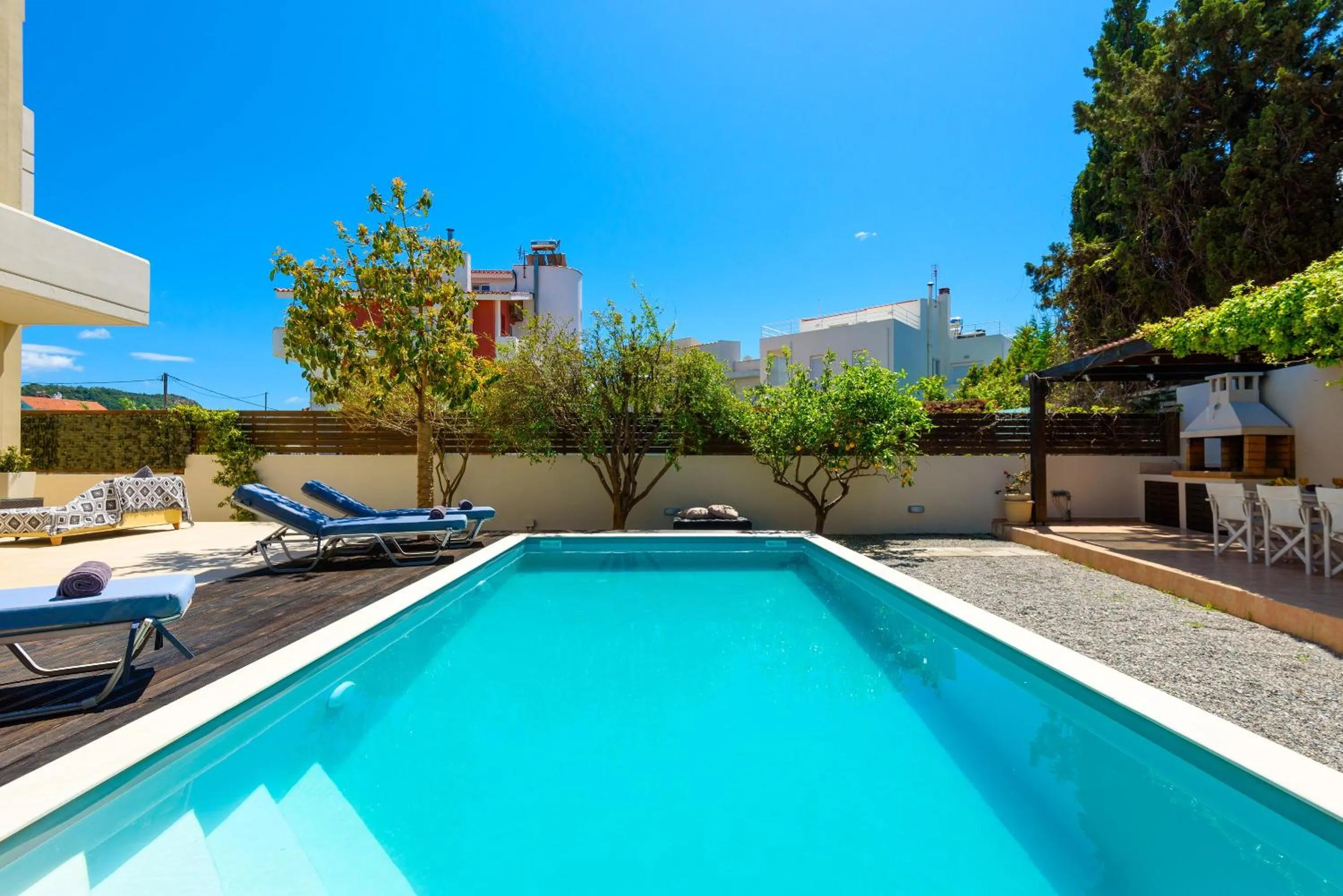 Swimming pool in Vasiliki Villa