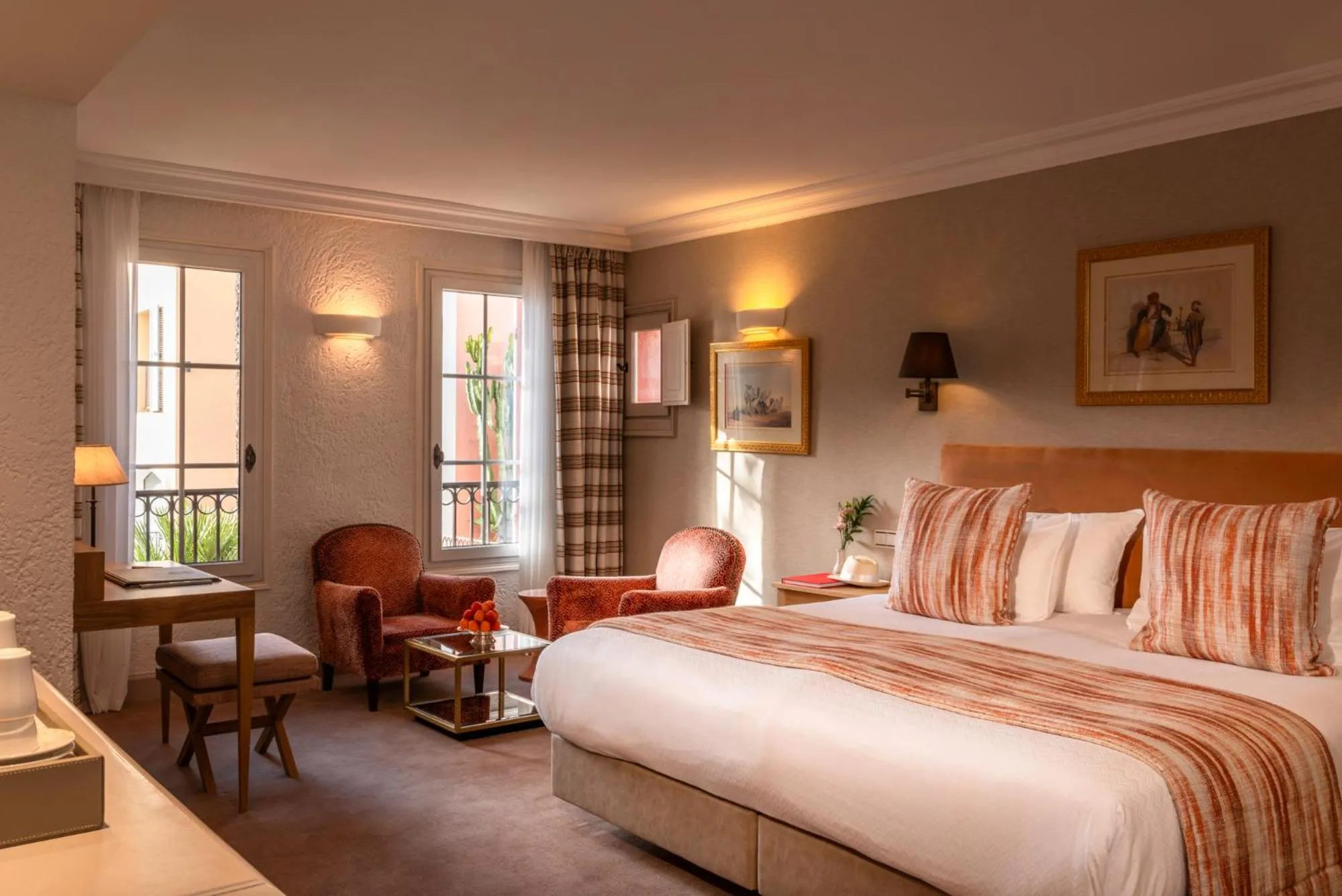 Photo of the whole room, Bed in Hotel Byblos Saint-Tropez