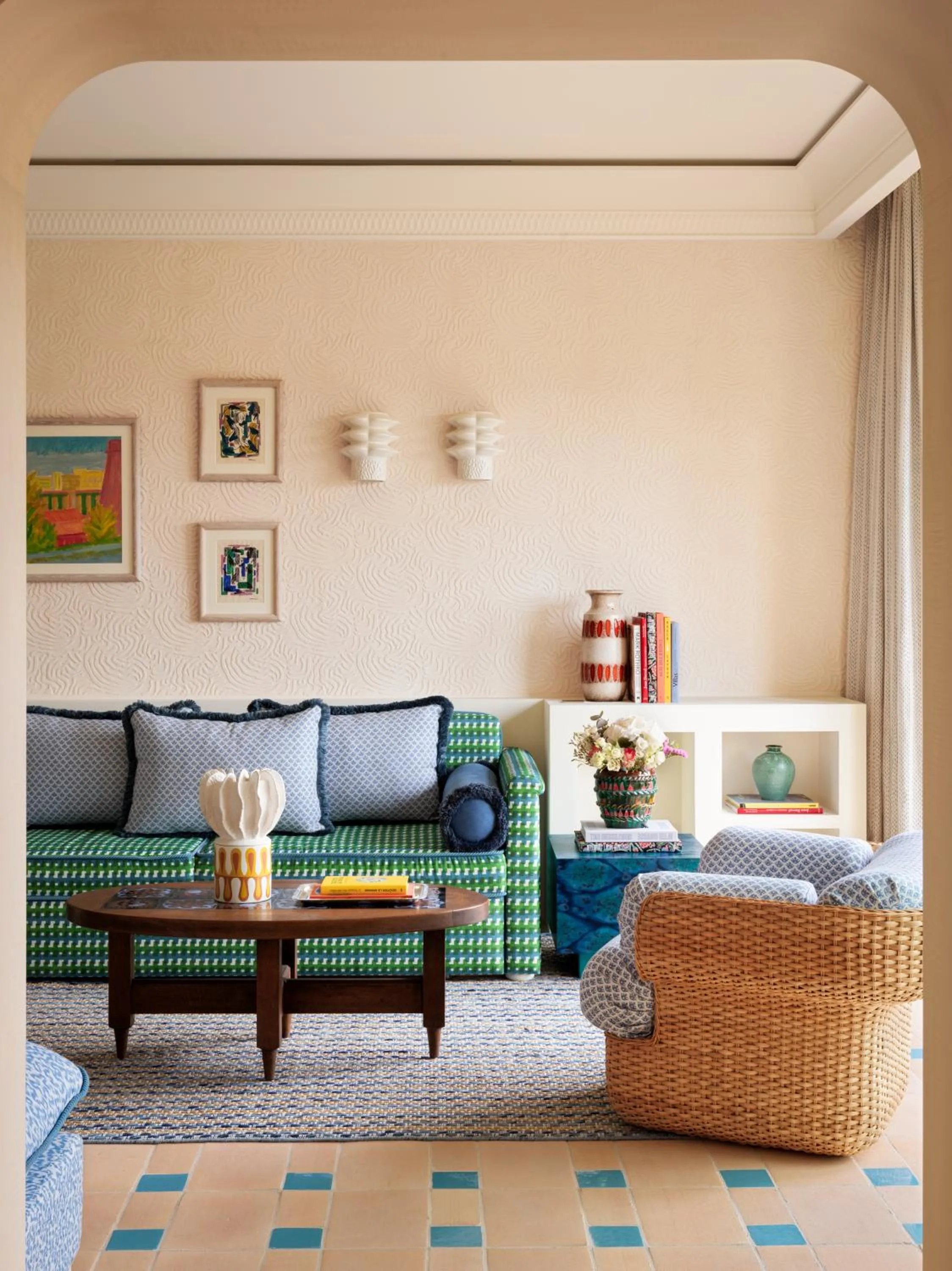 Bedroom in Hotel Byblos Saint-Tropez