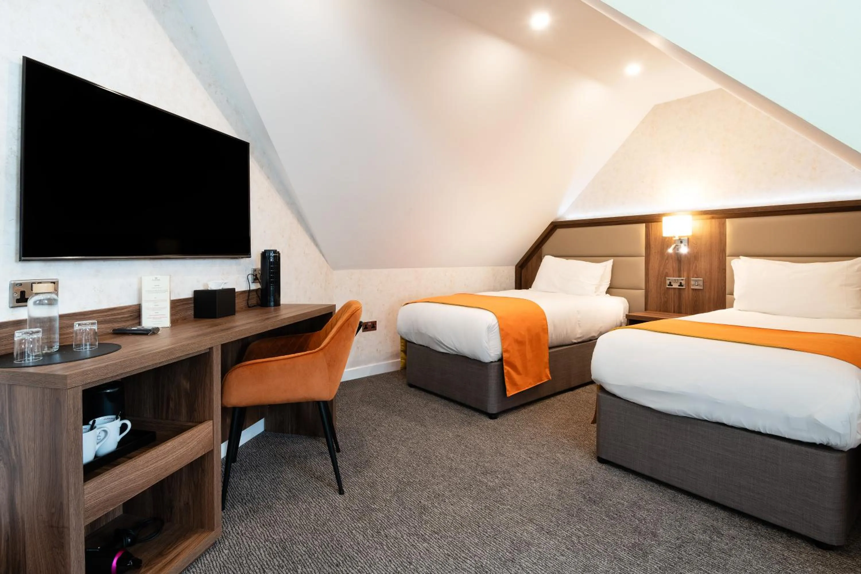 Bedroom, Bed in Westlands of Pitlochry