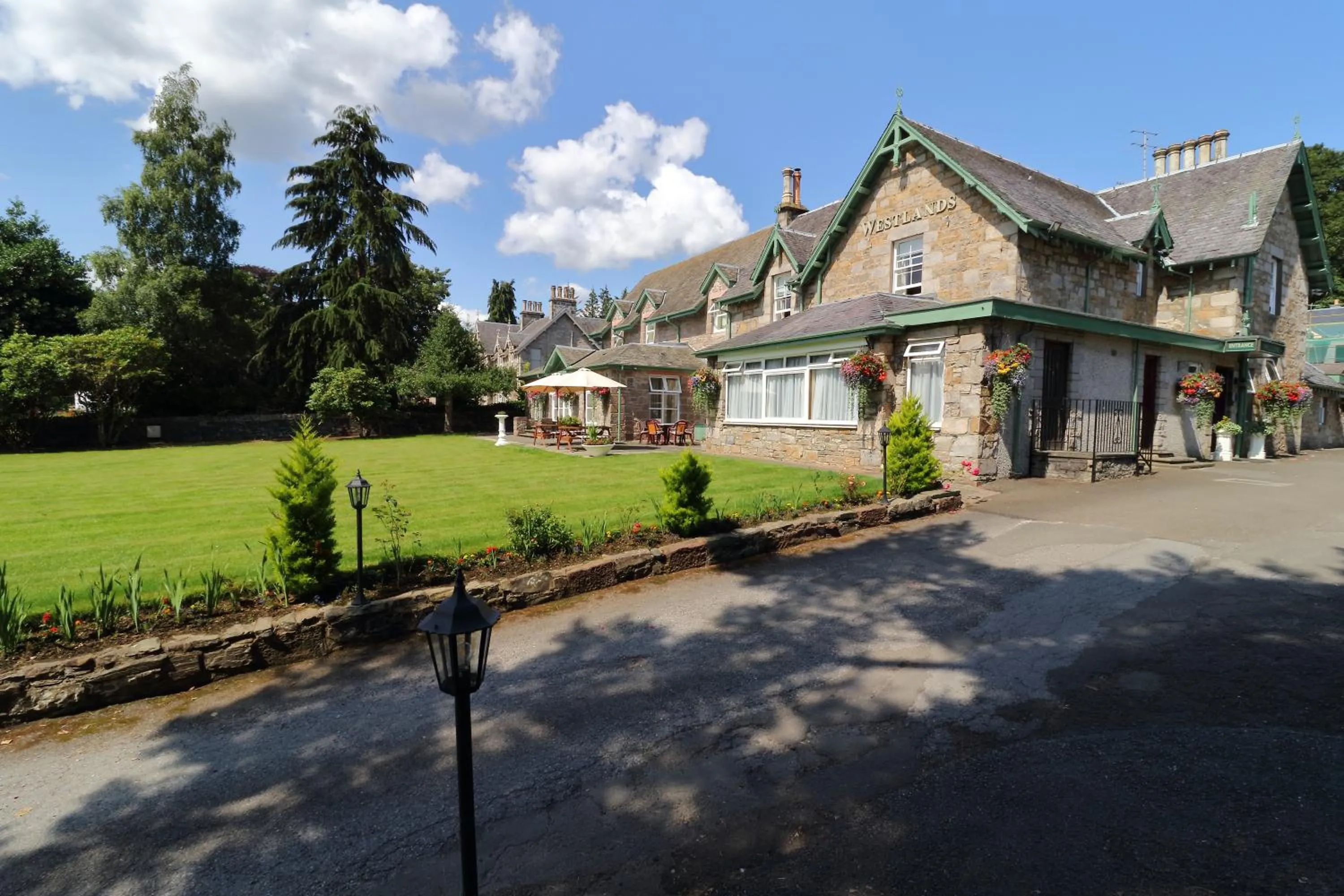 Garden in Westlands of Pitlochry