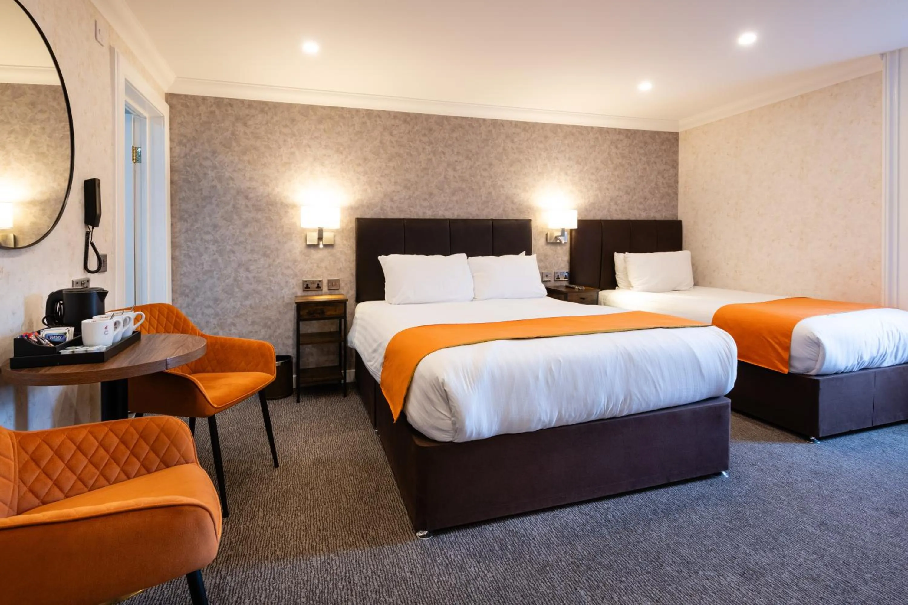 Bedroom, Bed in Westlands of Pitlochry