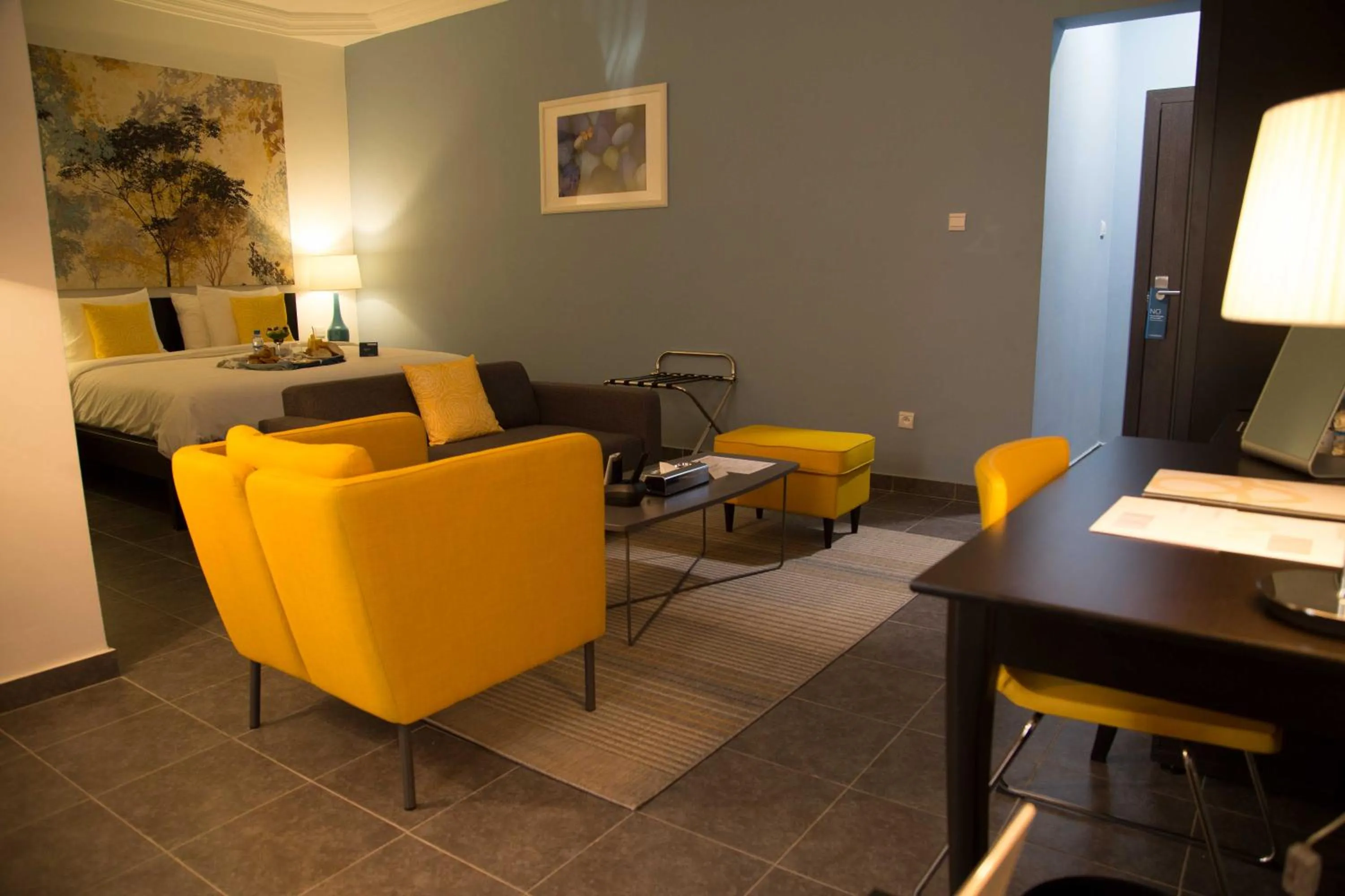 Living room in Hôtel Semiramis City Center