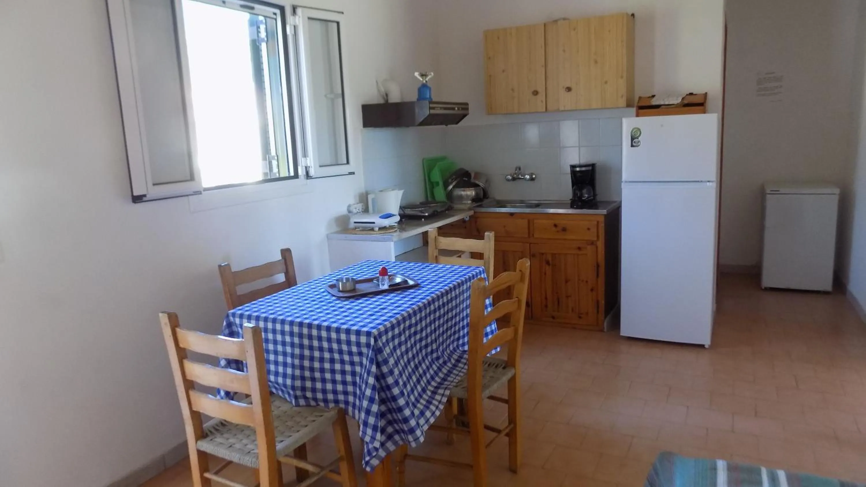 Kitchen or kitchenette in Apartments Elli - Nikos