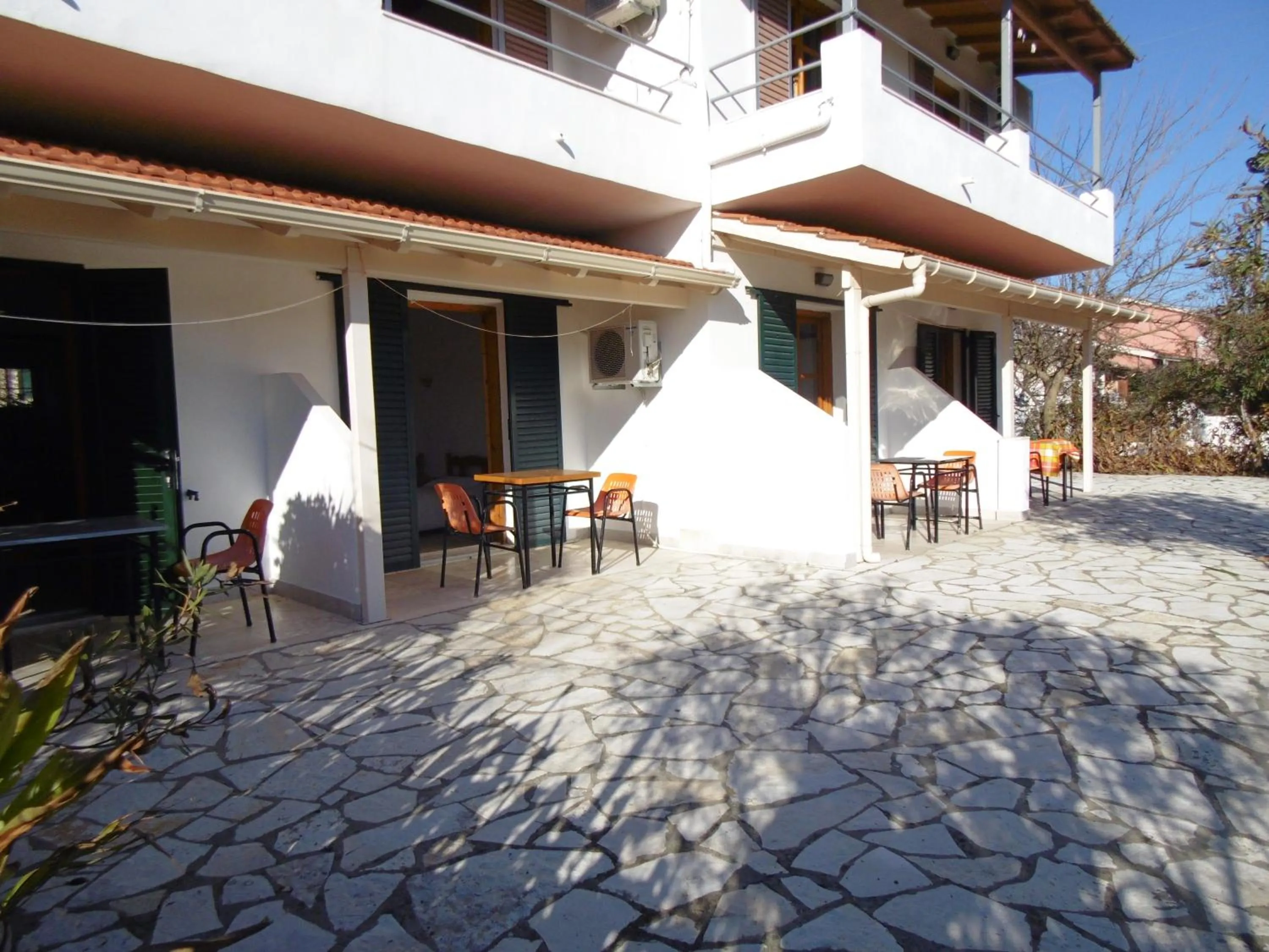 Patio in Apartments Elli - Nikos