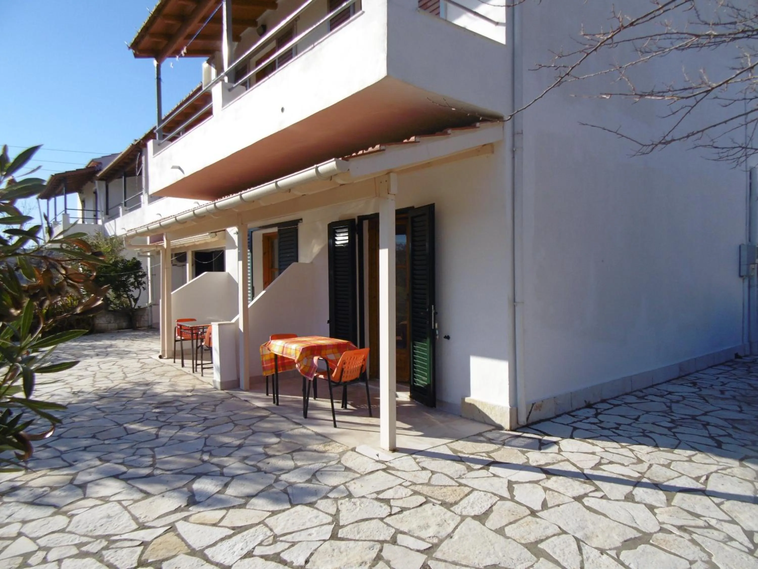 Patio in Apartments Elli - Nikos