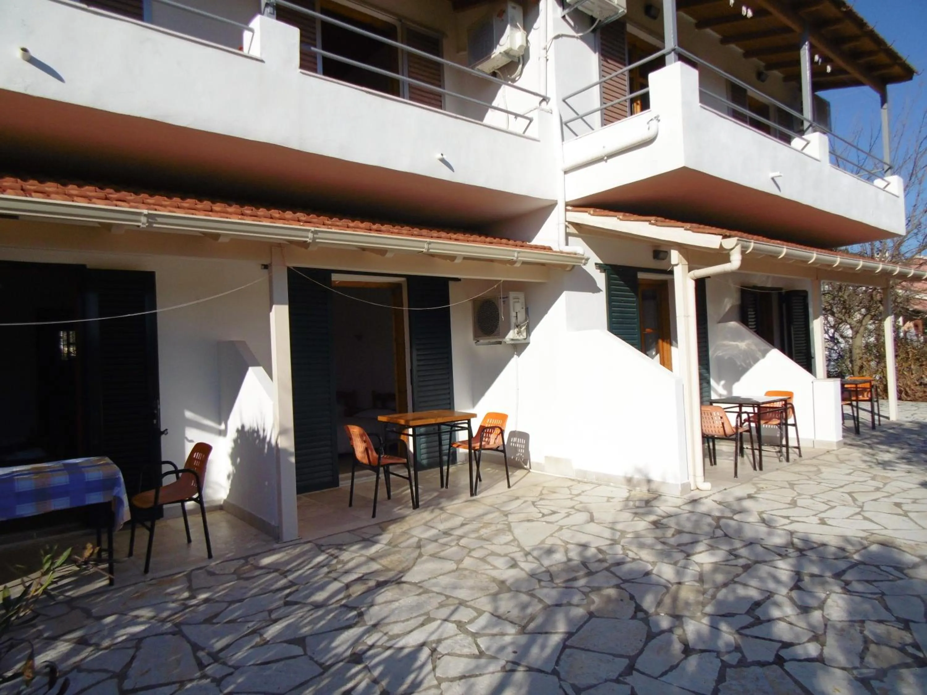 Patio in Apartments Elli - Nikos