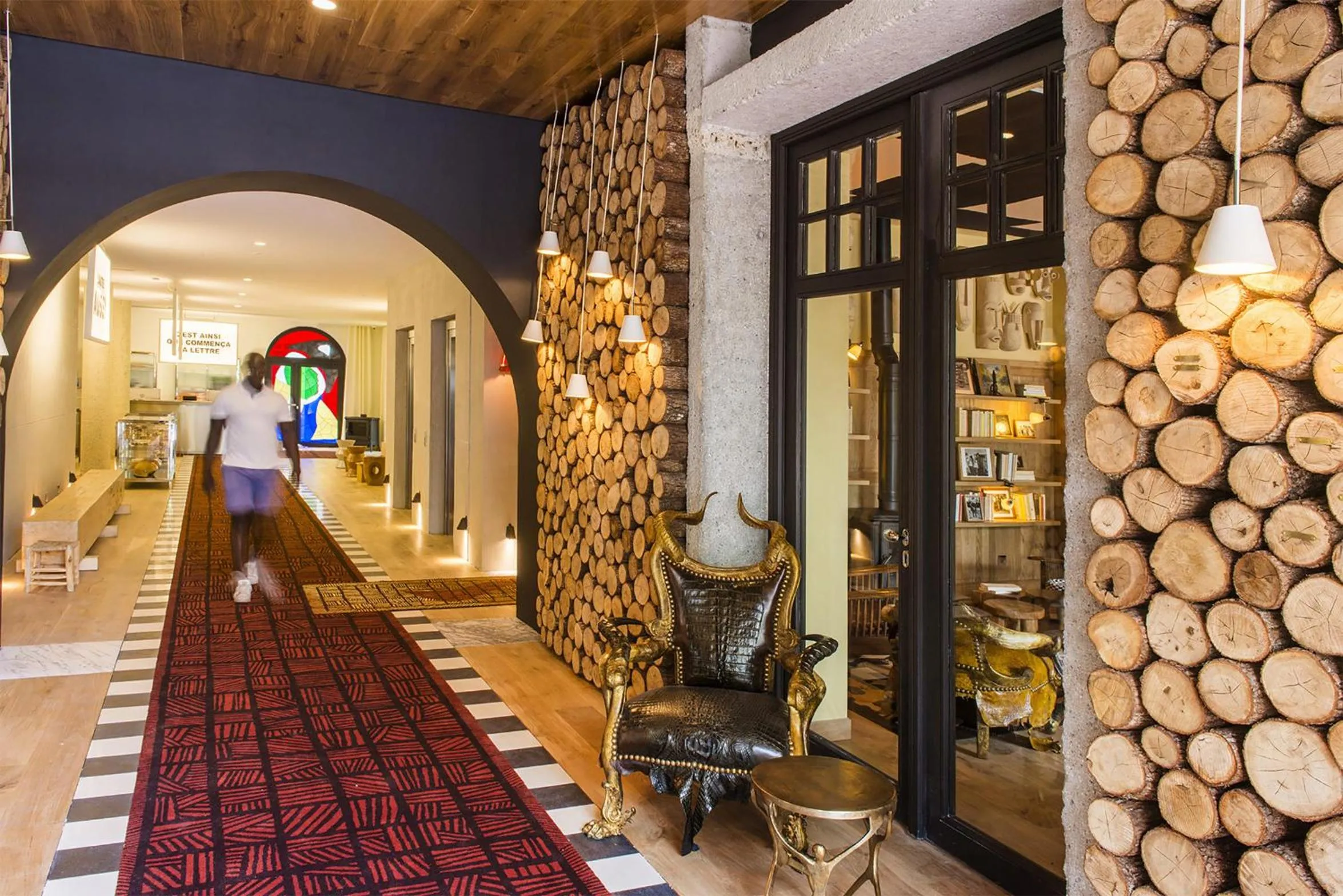 Lobby or reception in Ha(a)ïtza