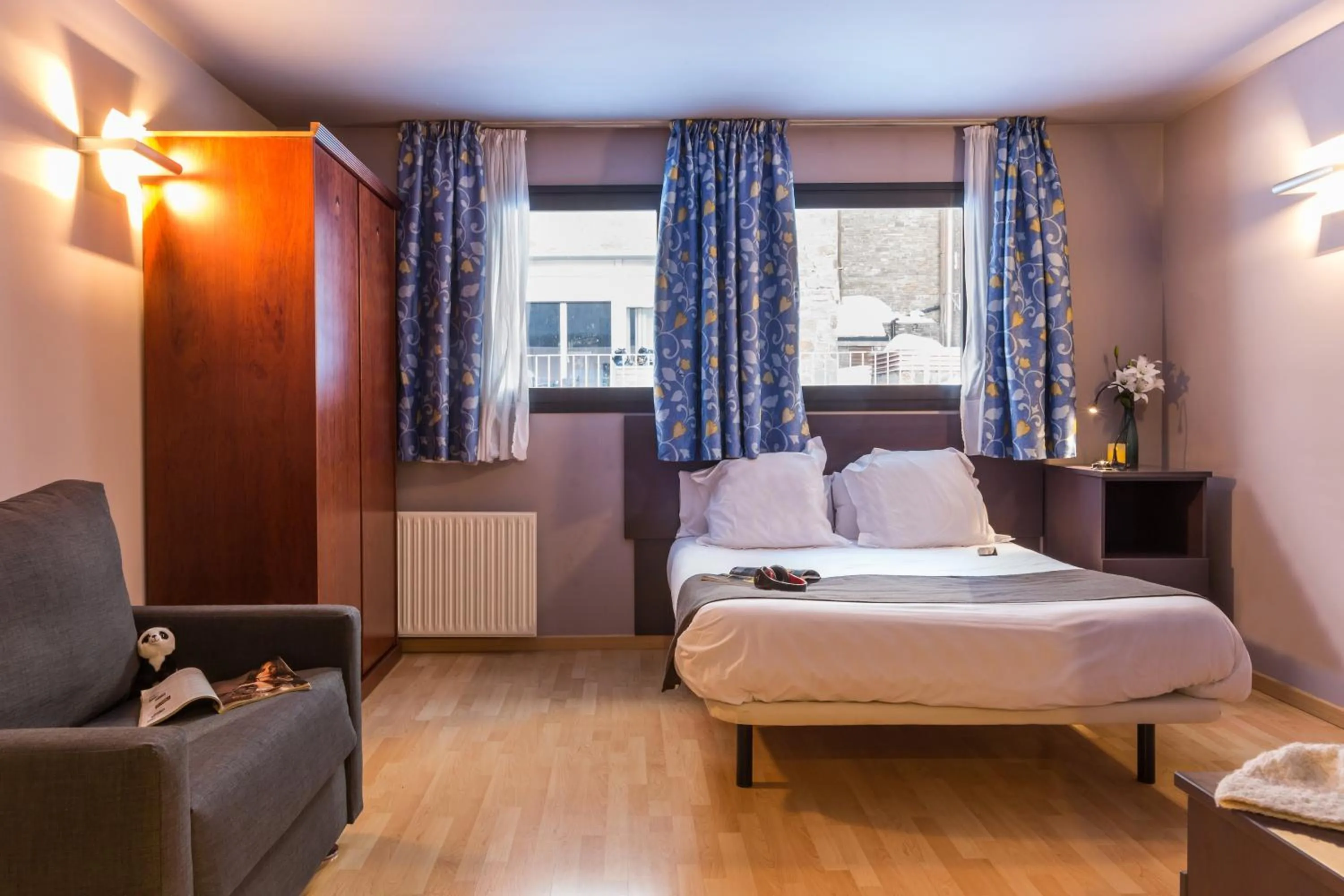 Bed in Pierre & Vacances Pas de la Casa Alaska