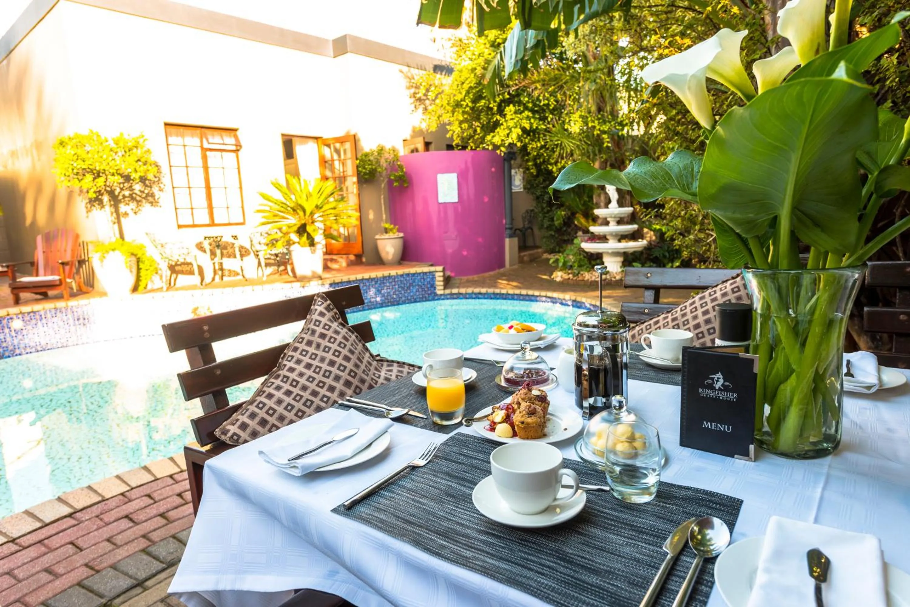 Food and drinks in Kingfisher GuestHouse