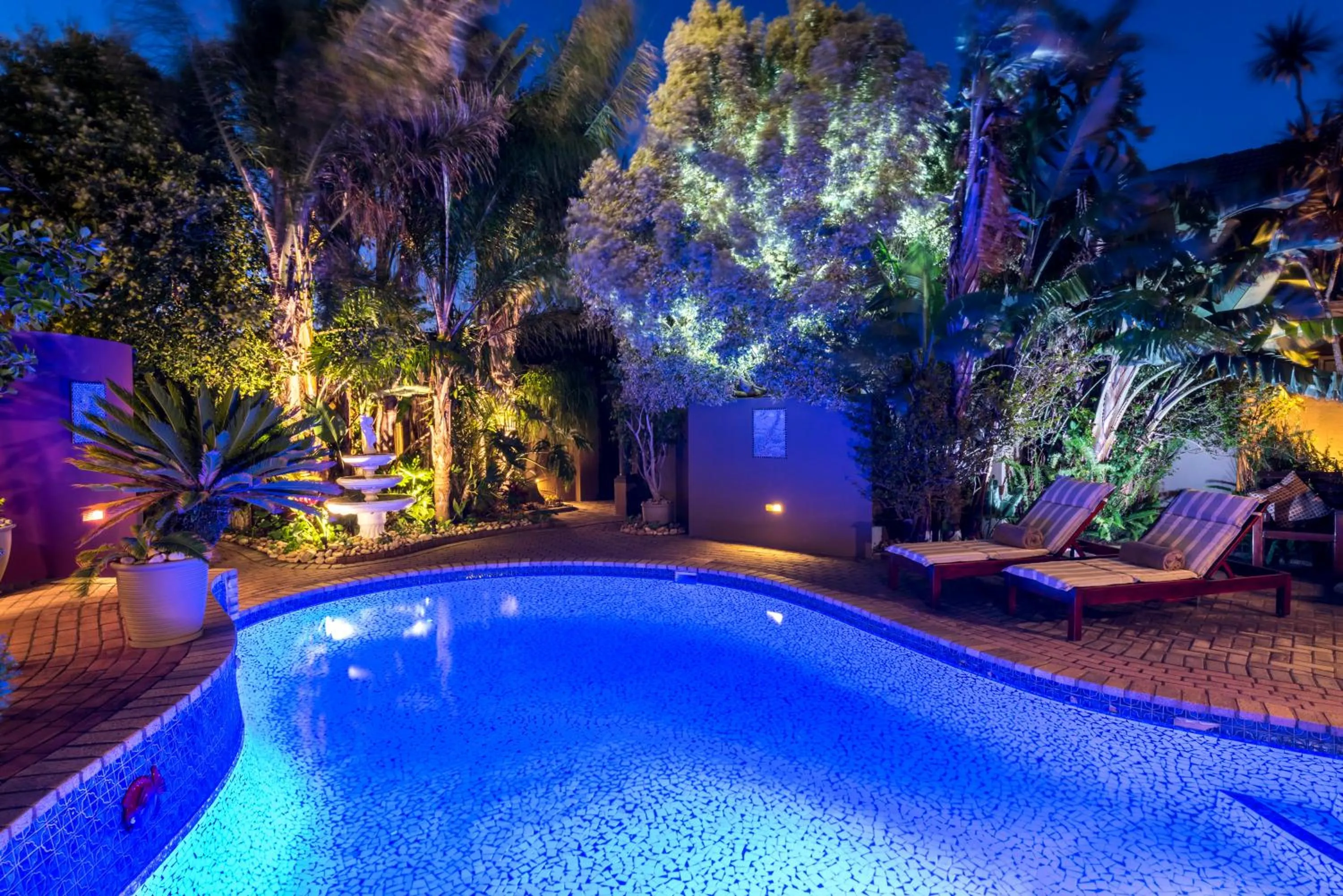 Swimming pool in Kingfisher GuestHouse