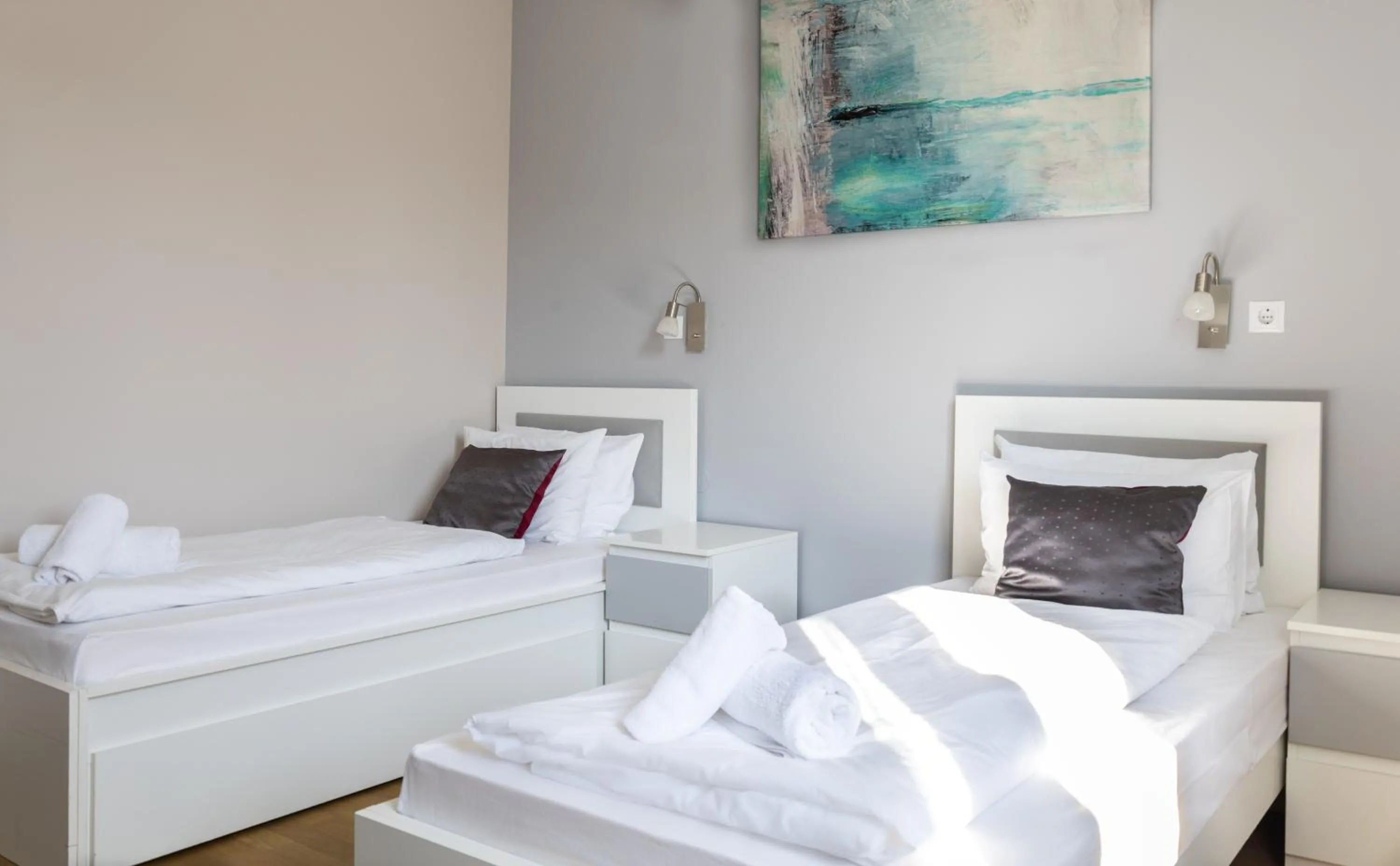 Bed in Di Verdi Imperial Hotel