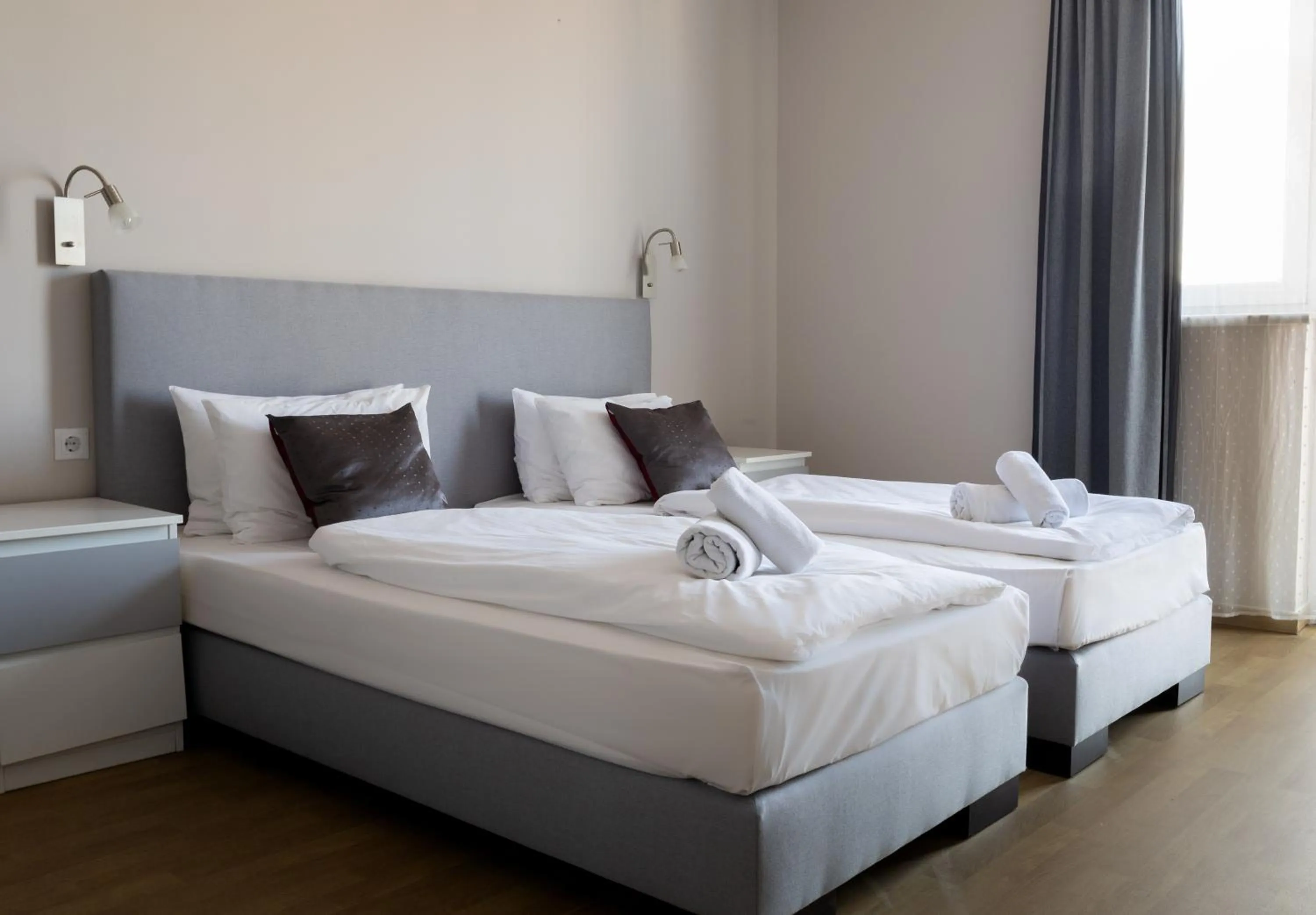 Bed in Di Verdi Imperial Hotel