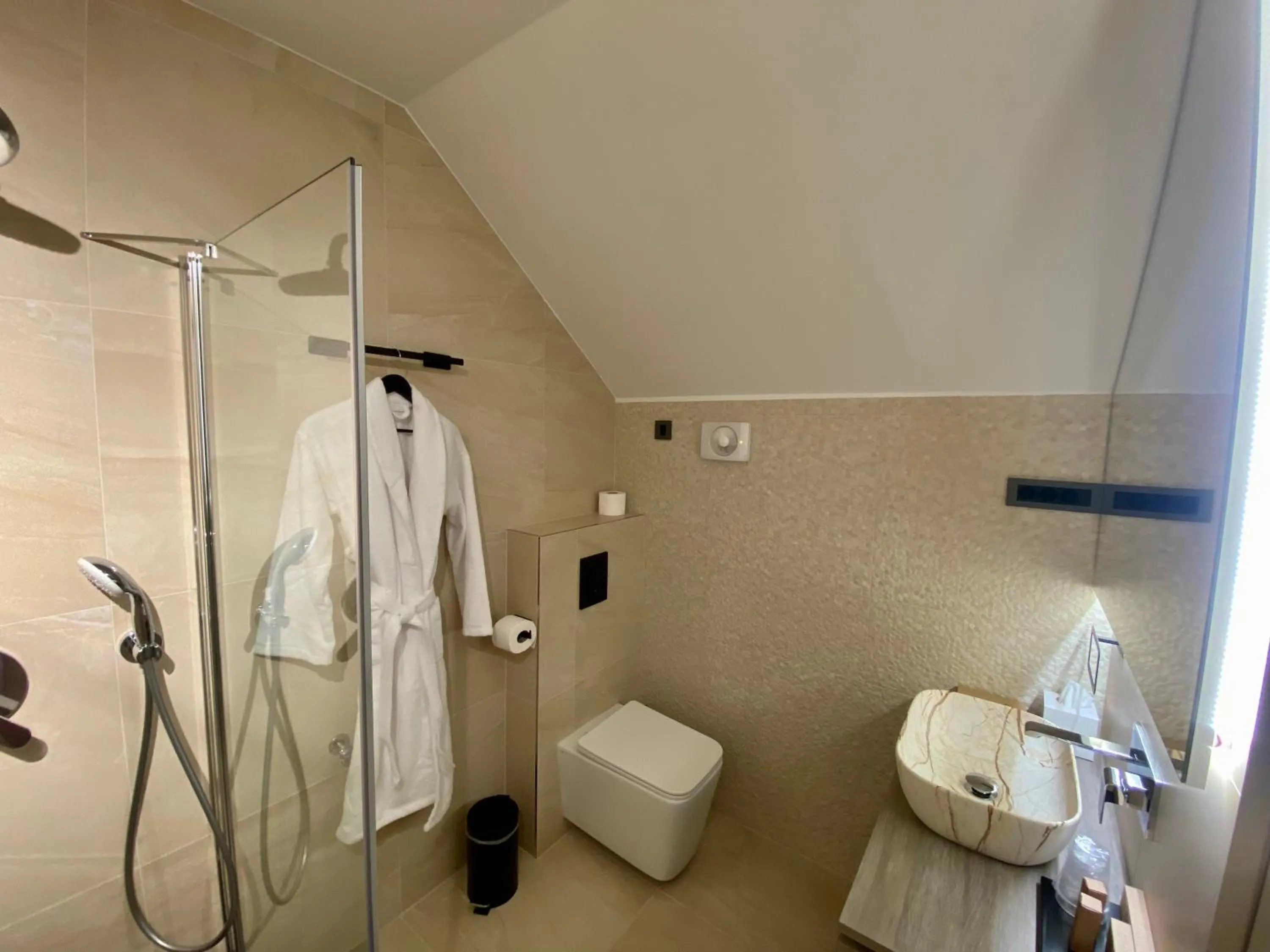 Shower in Boutique hotel ZBILJE