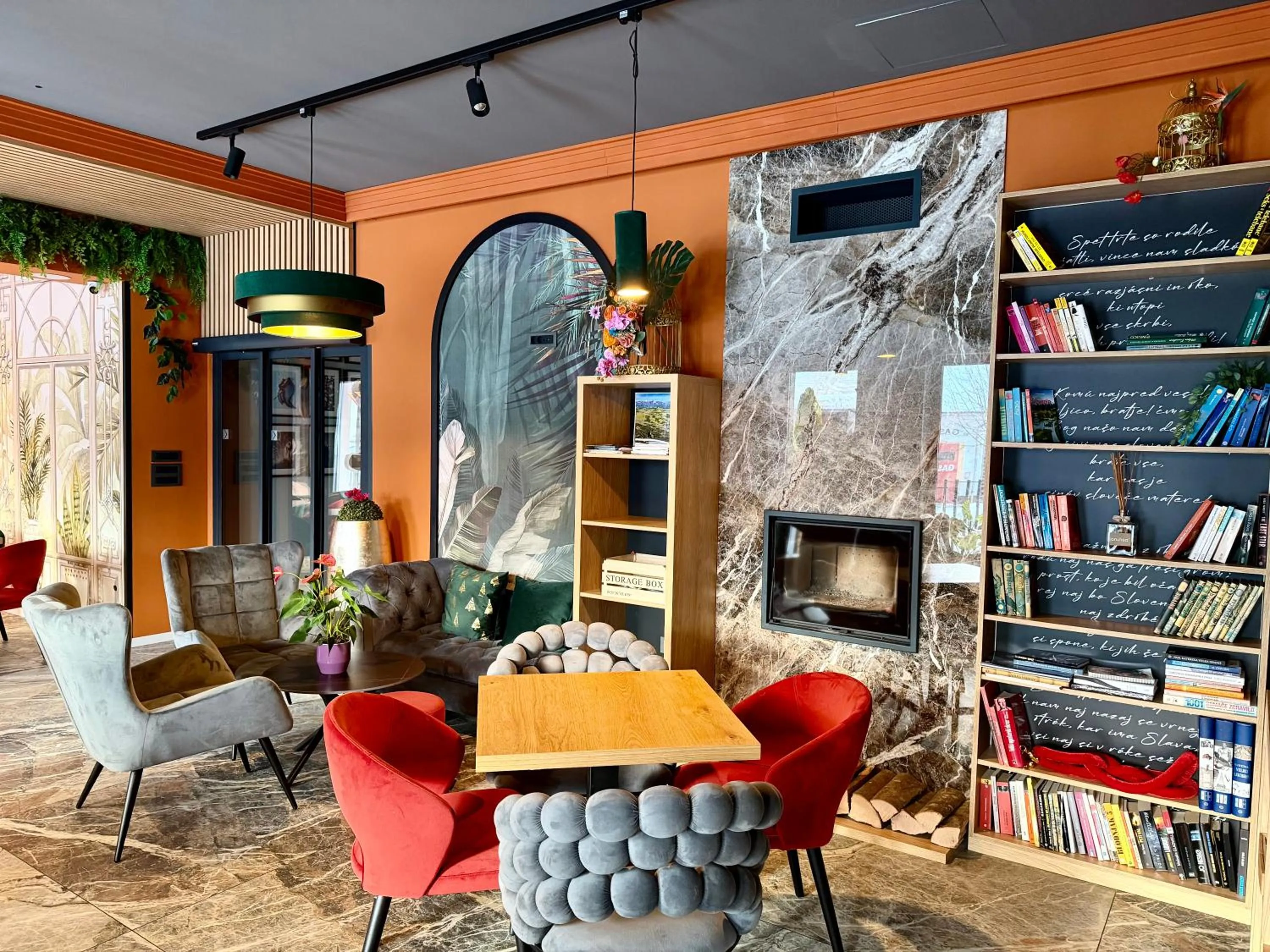 Seating area in Boutique hotel ZBILJE