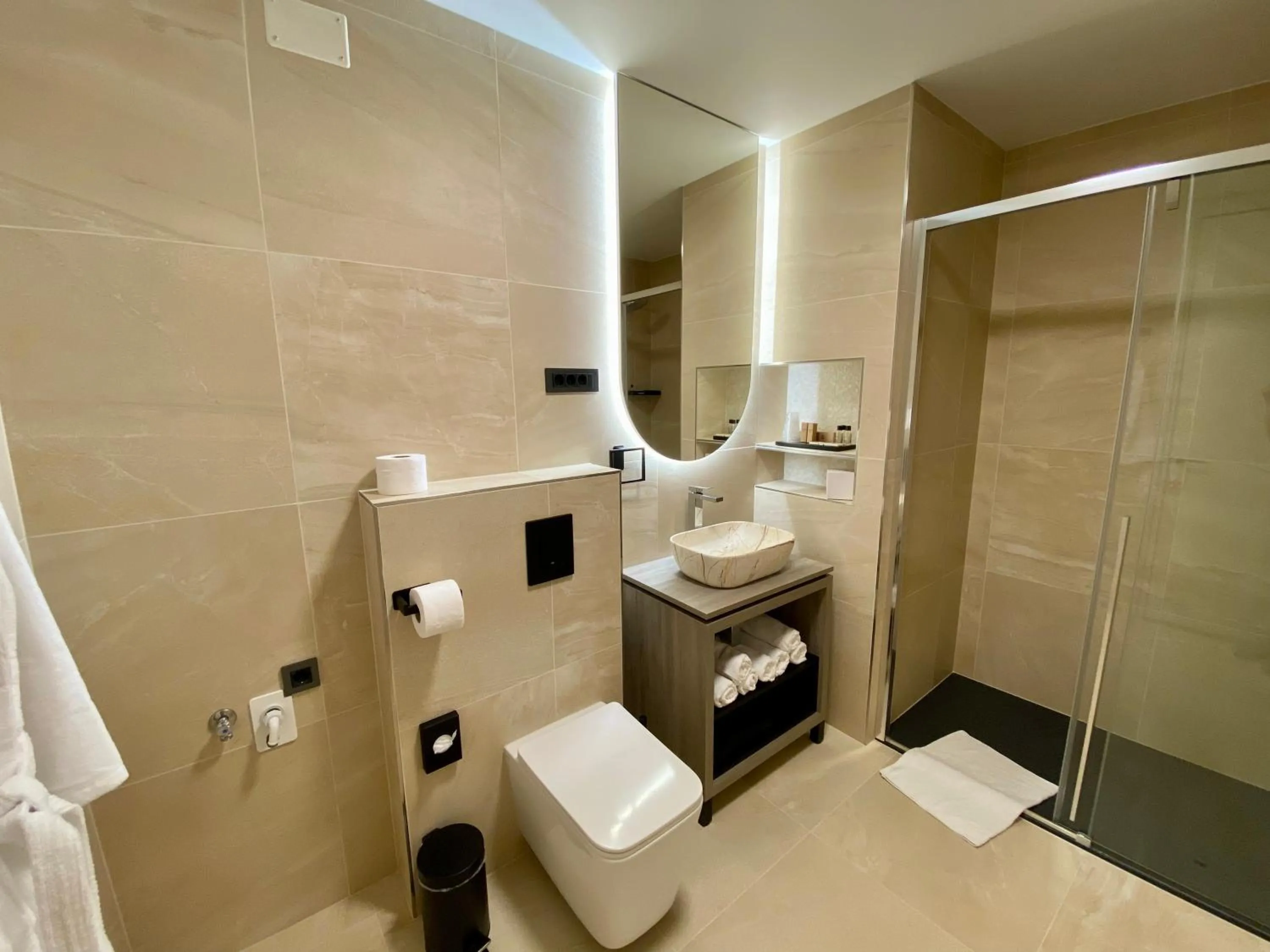 Shower in Boutique hotel ZBILJE