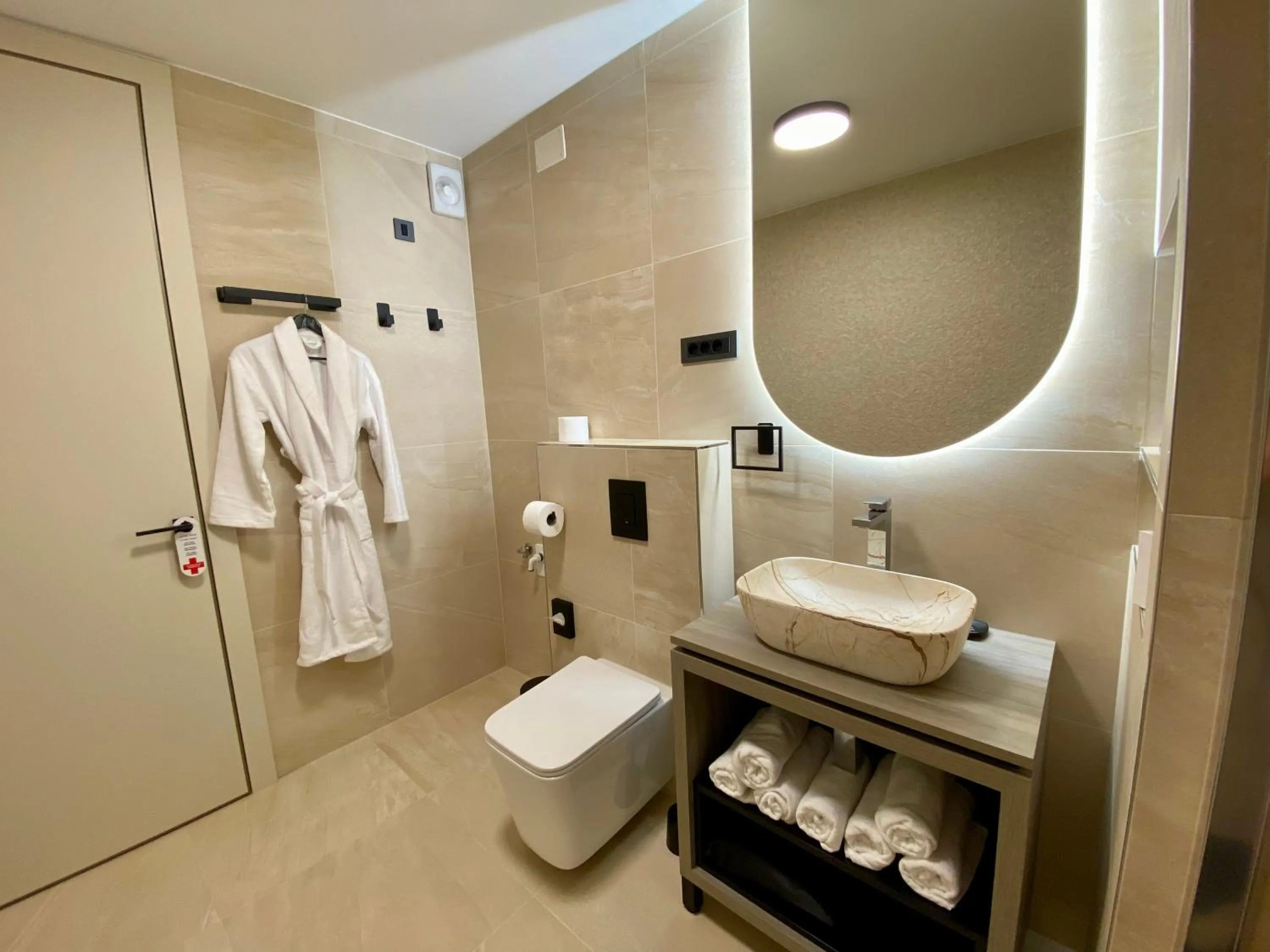 Shower in Boutique hotel ZBILJE