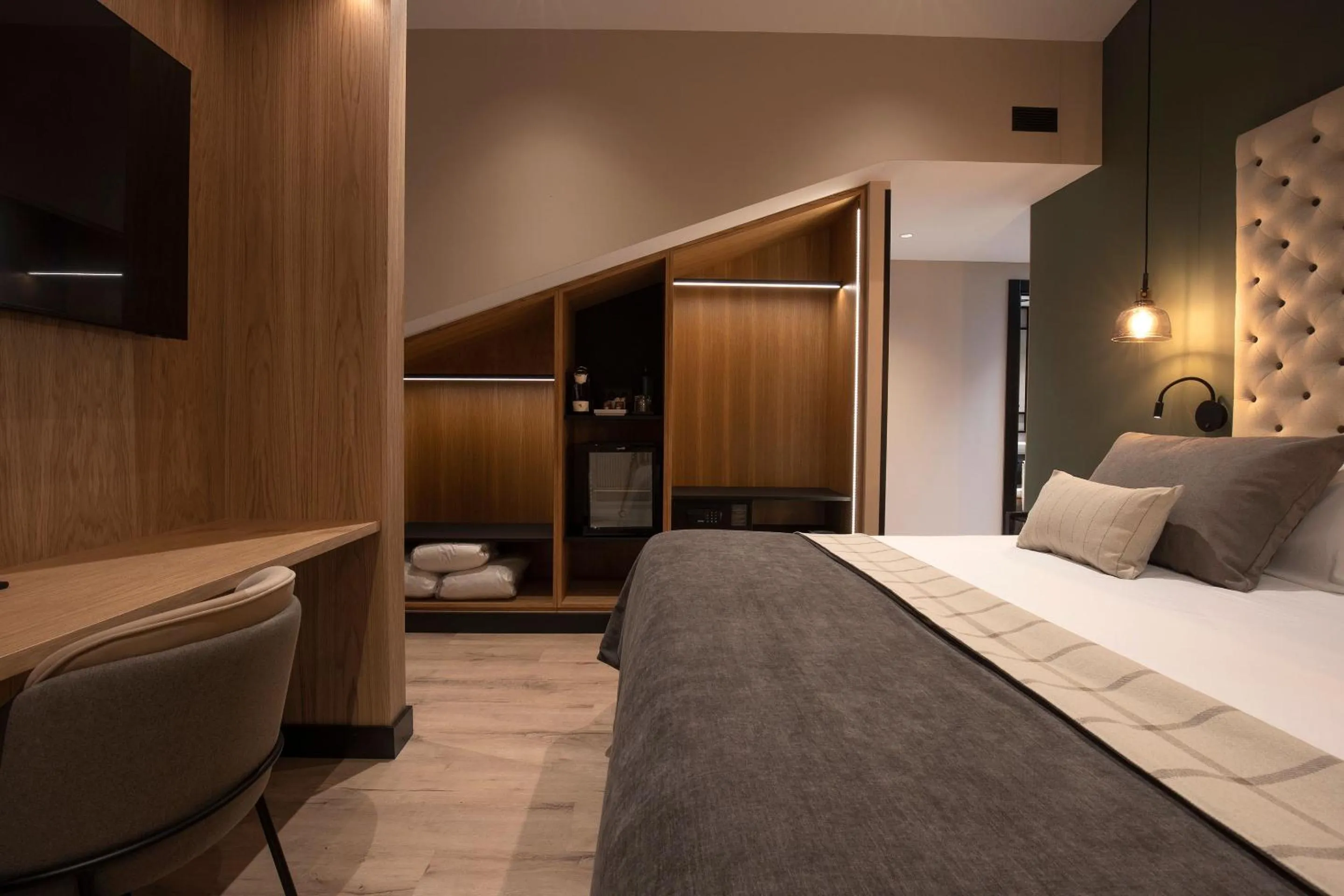 Bed in Hotel Piolets Soldeu Centre by Nexta