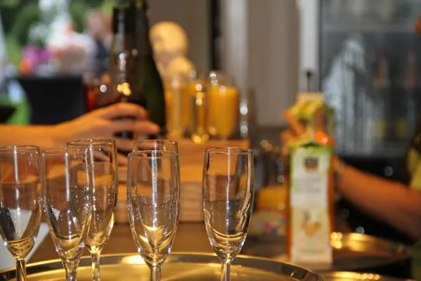 Lounge or bar in Bed & Breakfast De Kleine Magnolia