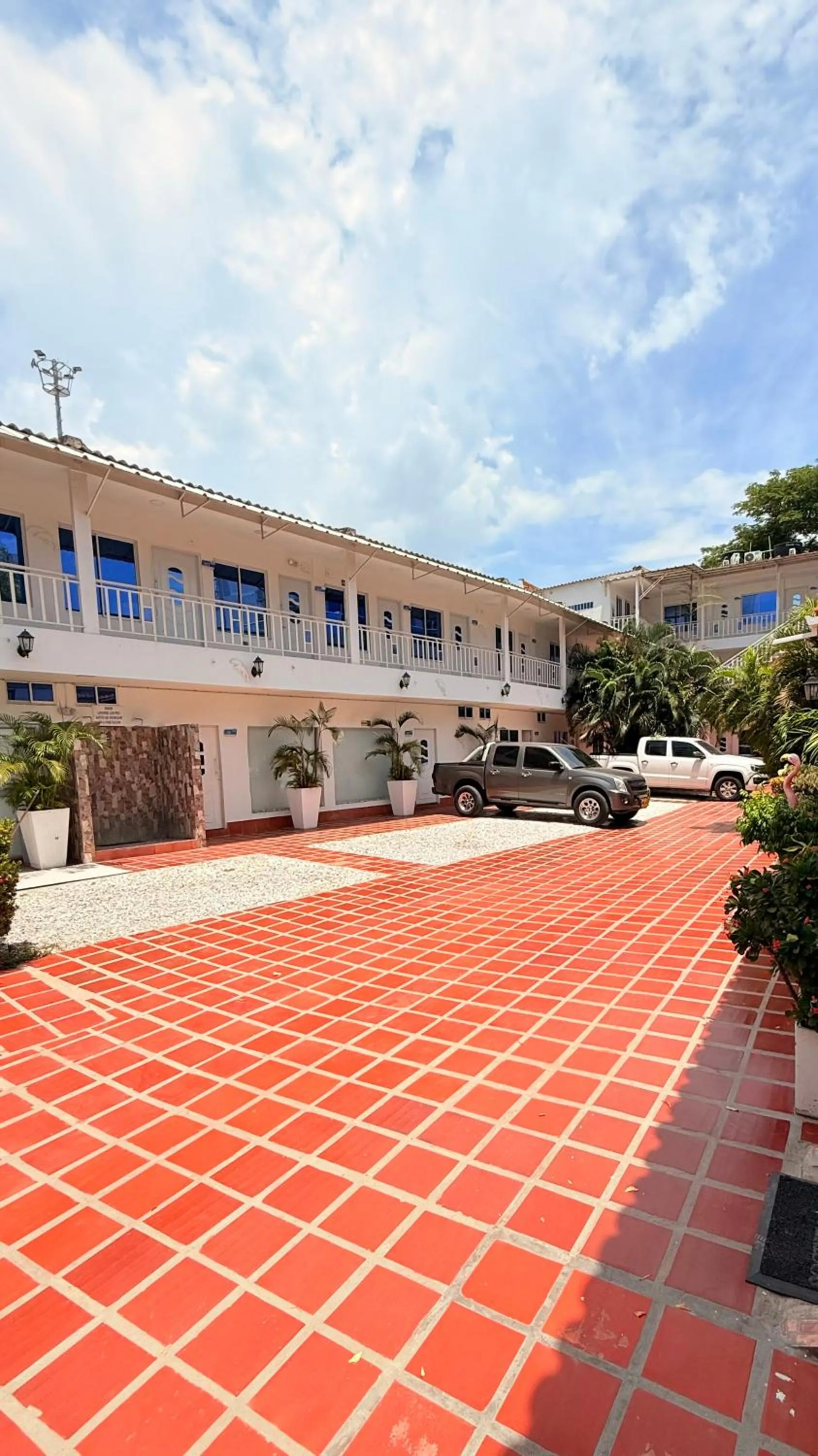 Property building in Hotel Bello Caribe Rodadero