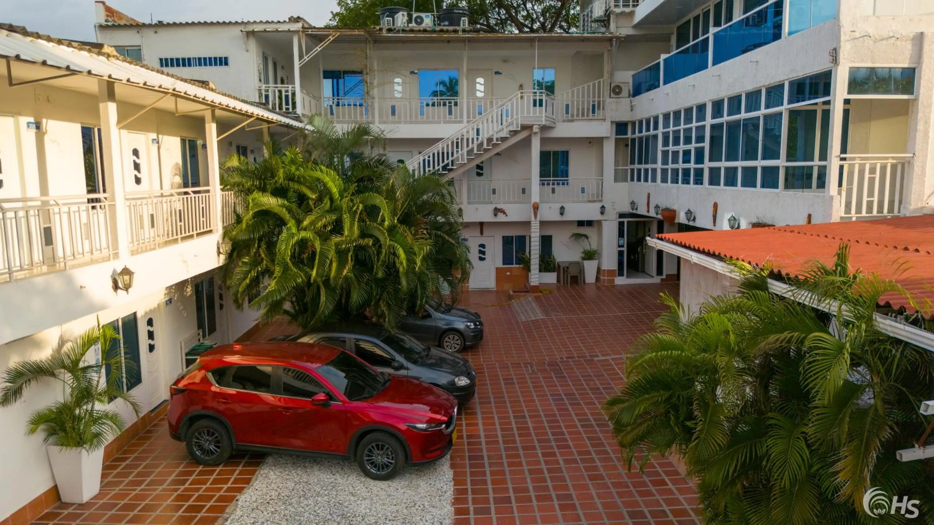 Parking in Hotel Bello Caribe Rodadero