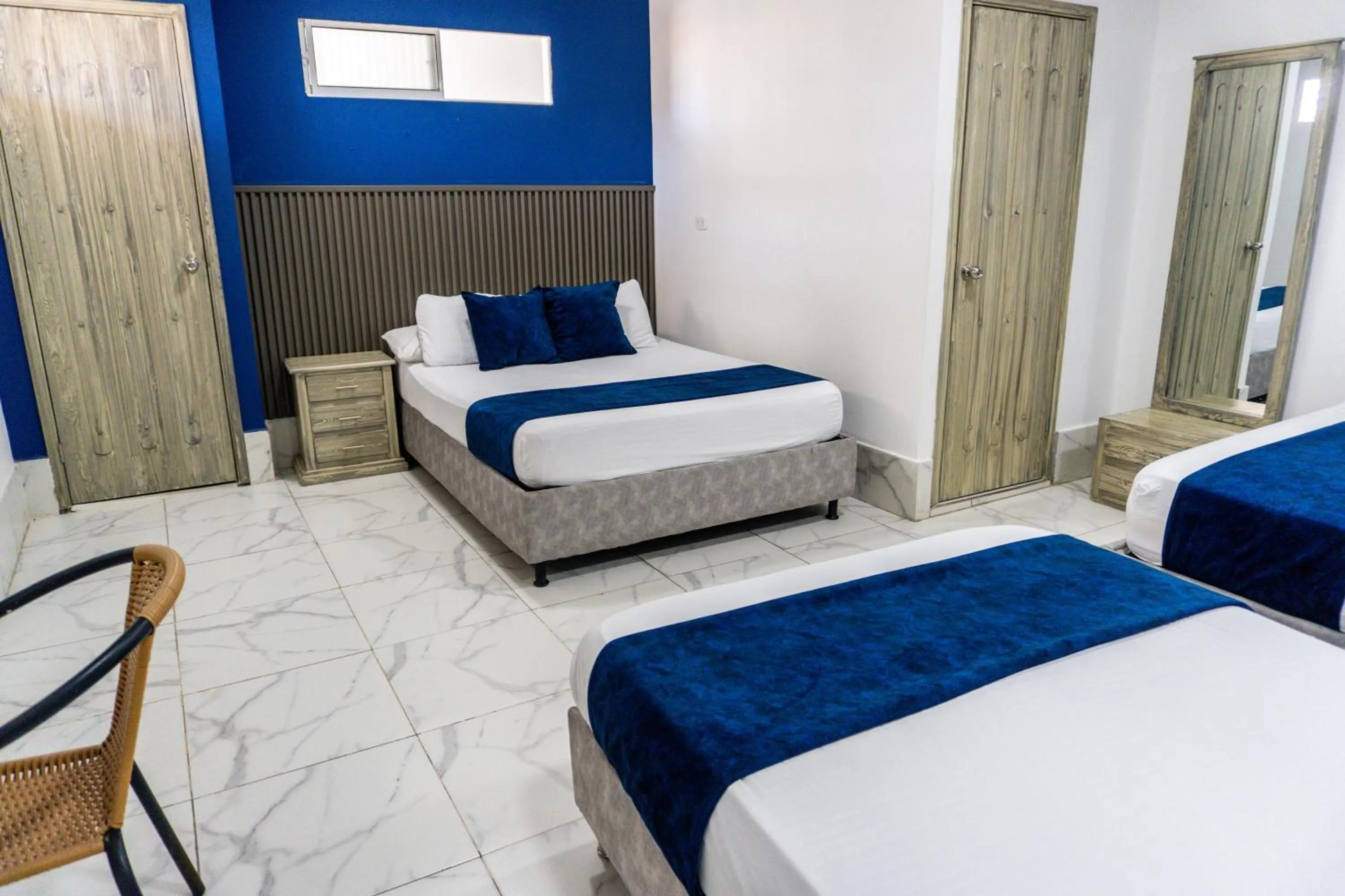 Bedroom, Bed in Hotel Bello Caribe Rodadero