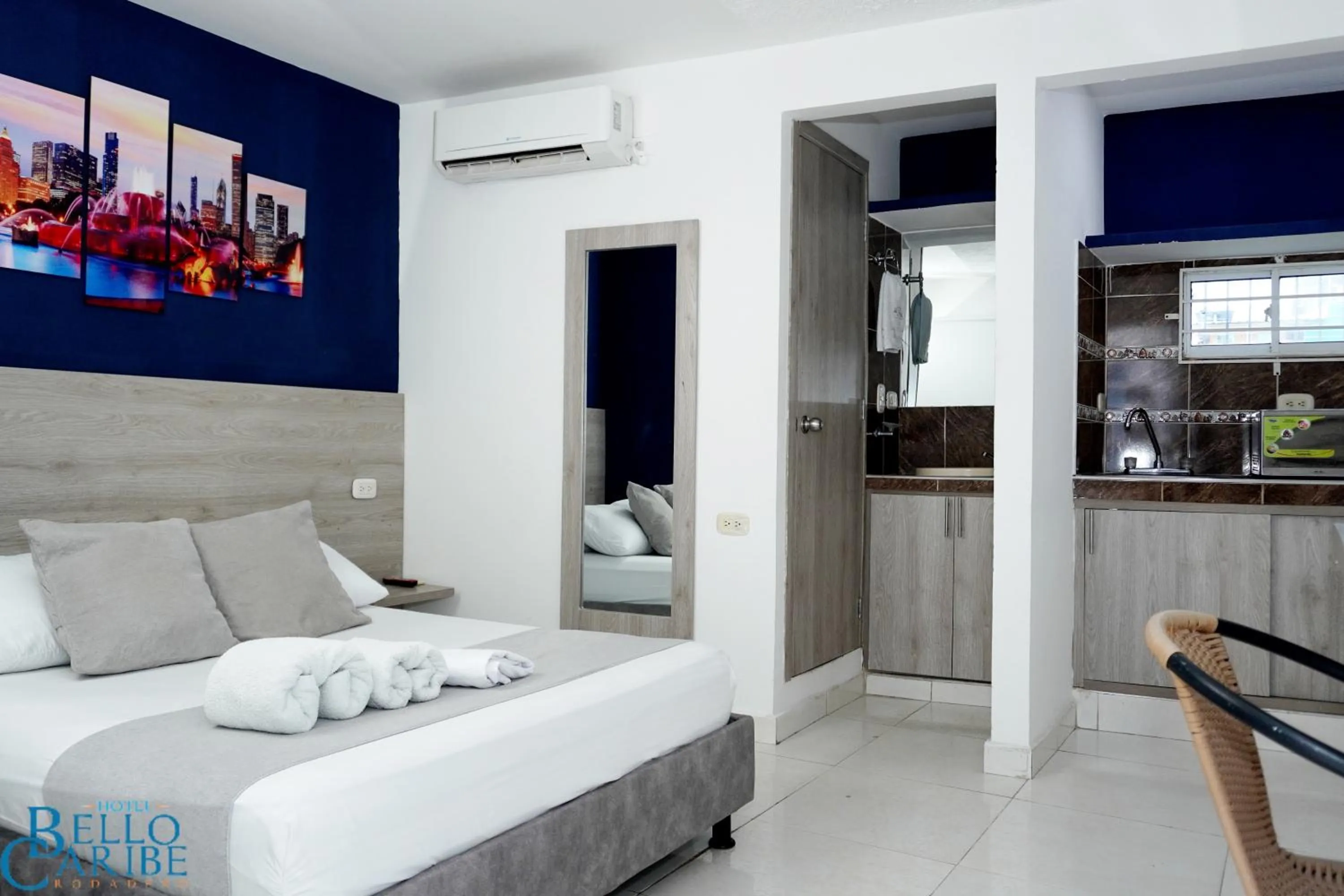 Photo of the whole room, Bed in Hotel Bello Caribe Rodadero