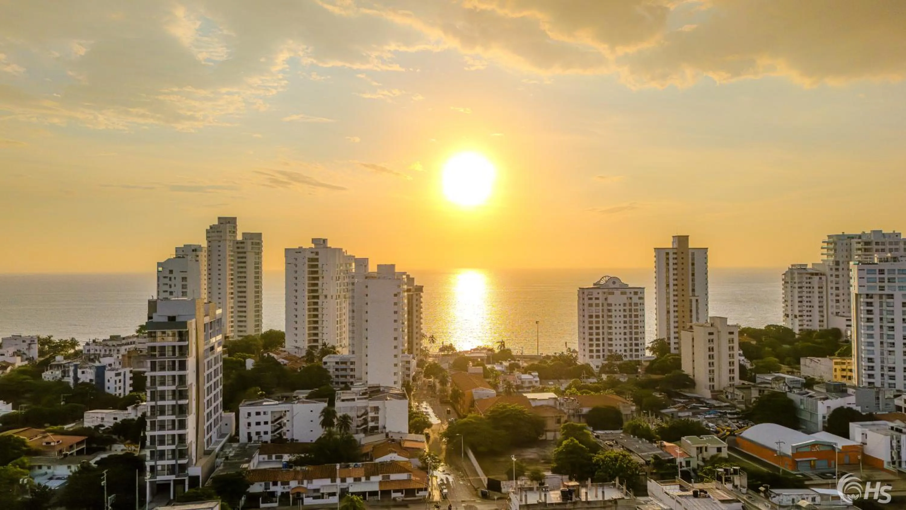 Bird's eye view in Hotel Bello Caribe Rodadero