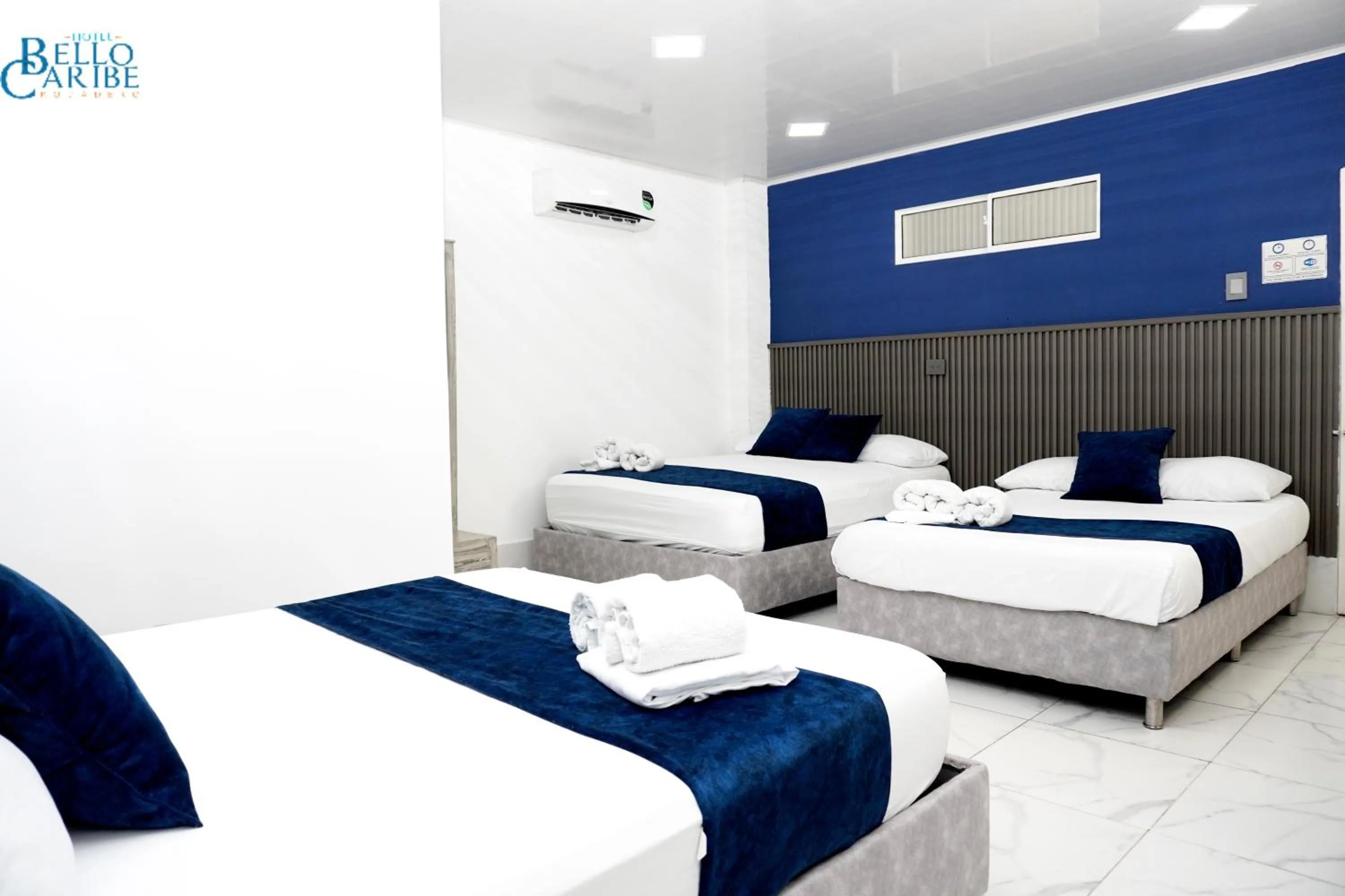 Photo of the whole room, Bed in Hotel Bello Caribe Rodadero