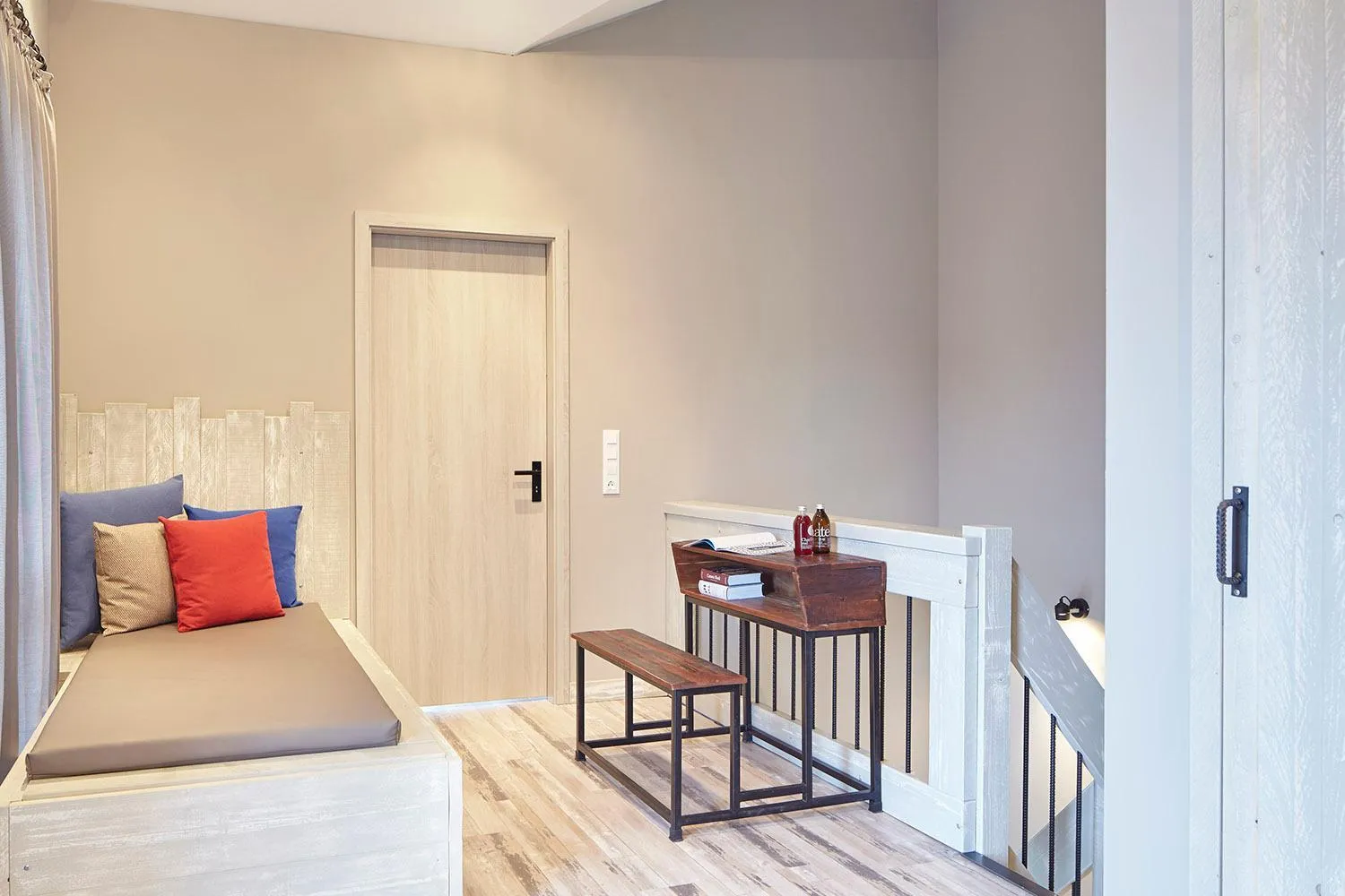 Photo of the whole room, Bed in Bretterbude Heiligenhafen