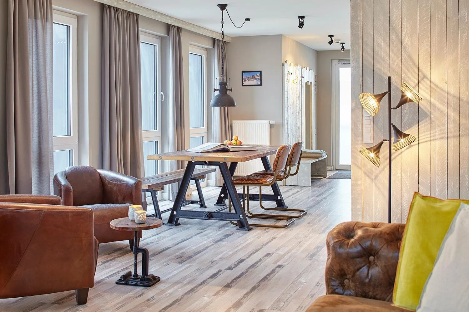 Living room in Bretterbude Heiligenhafen