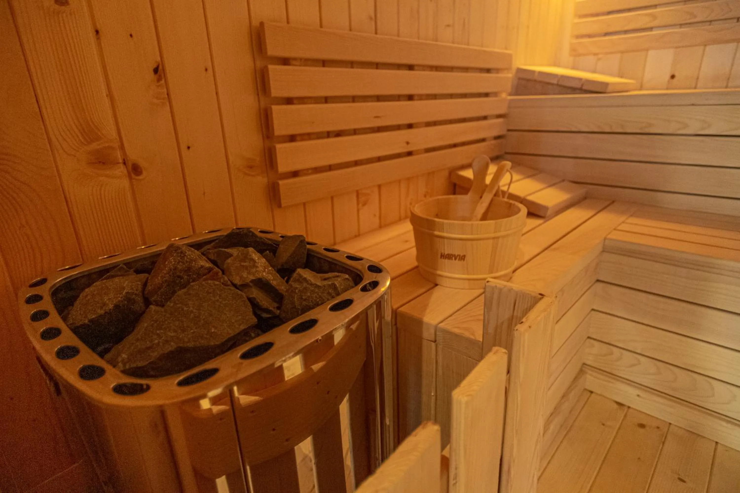 Sauna in Andon Lapa Hotel & Spa