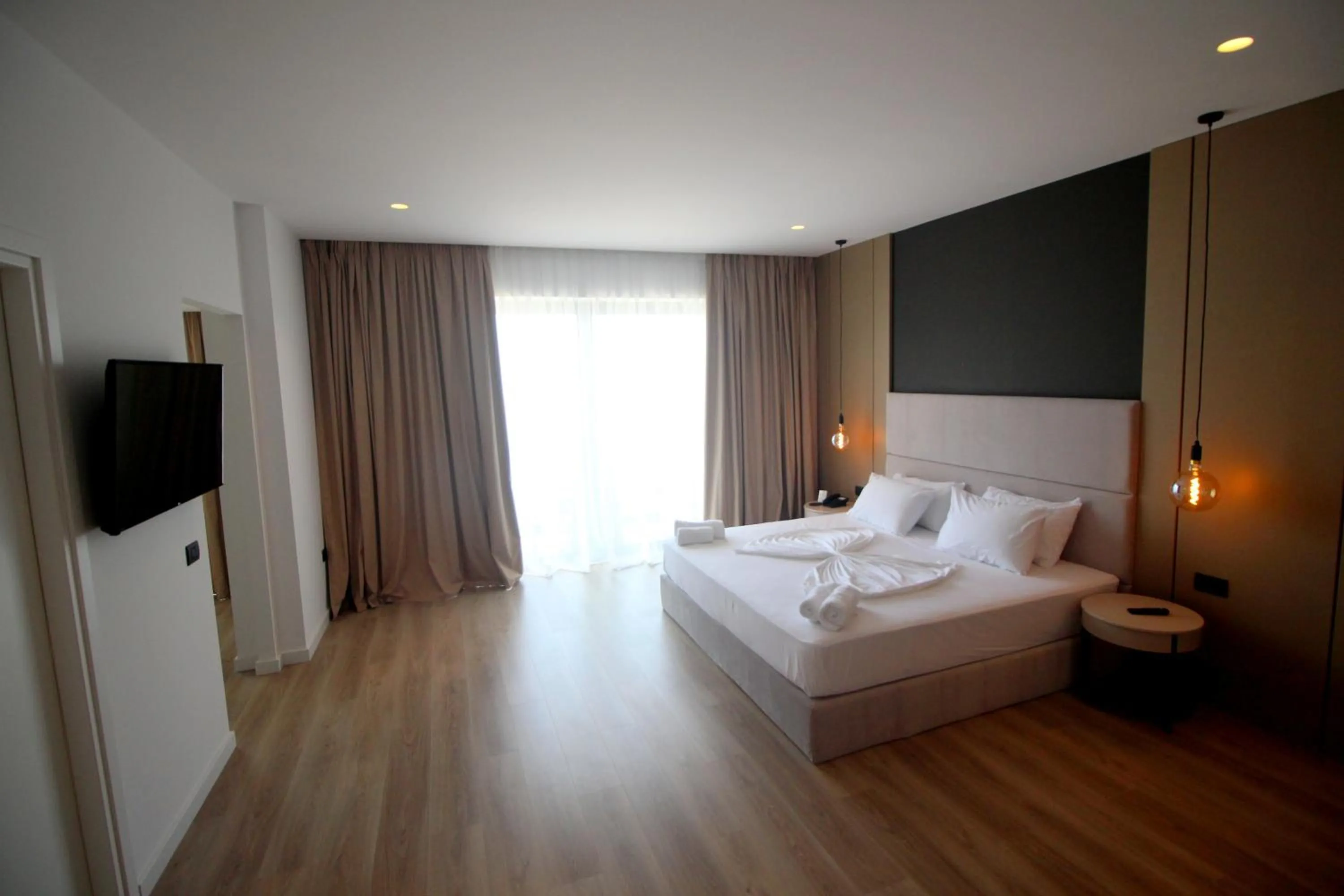 Bed in Andon Lapa Hotel & Spa