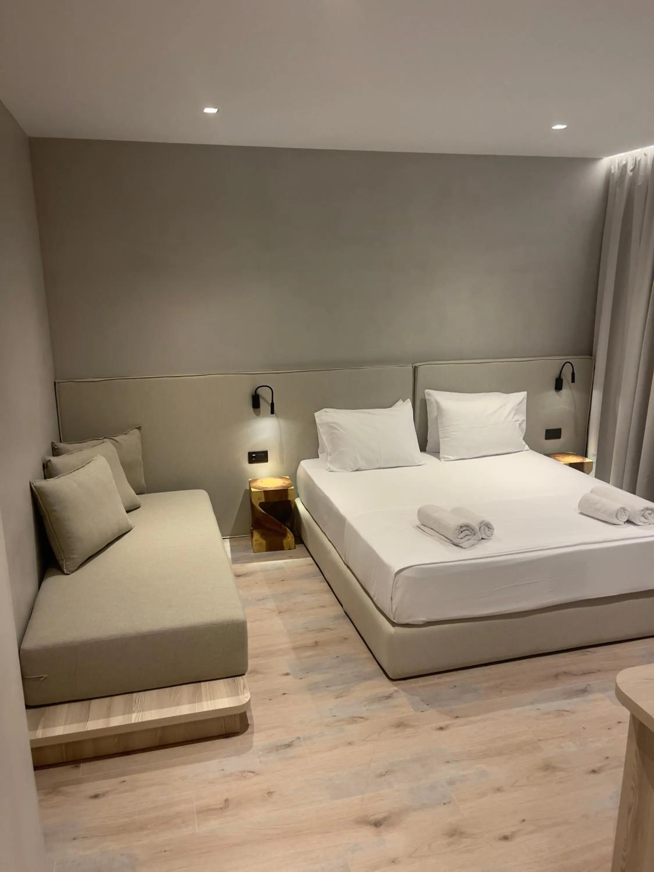 Bed in Andon Lapa Hotel & Spa