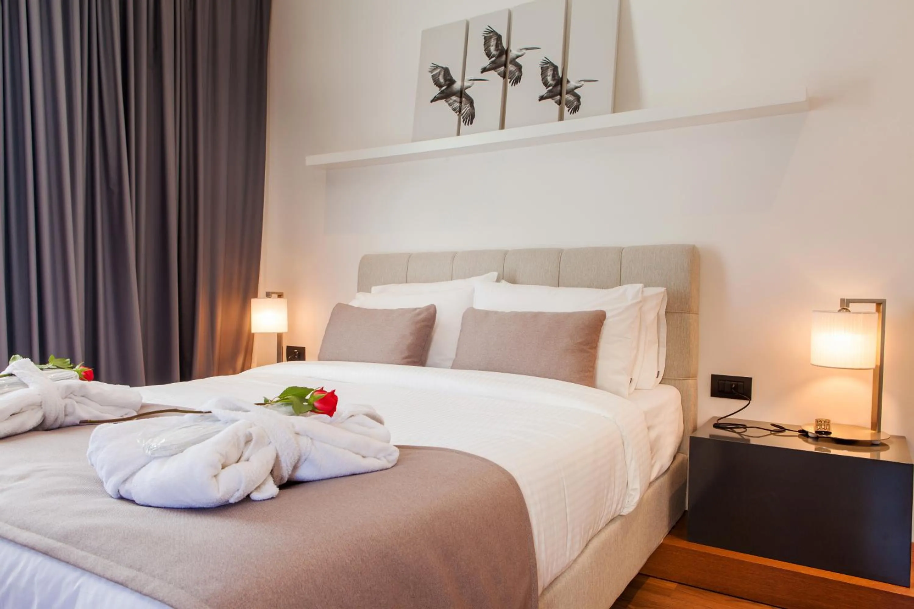 Property building, Bed in Andon Lapa Hotel & Spa