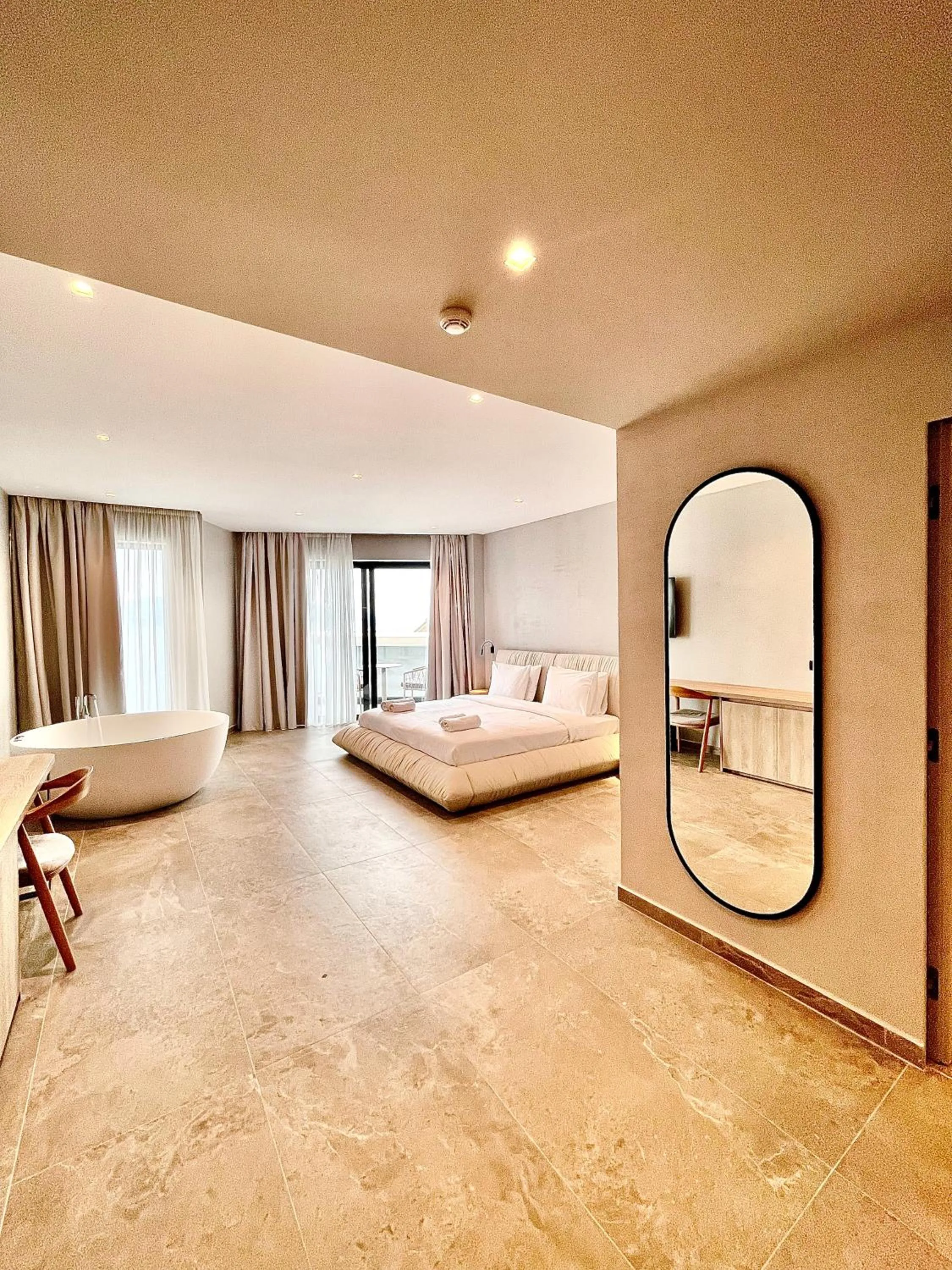 Bed in Andon Lapa Hotel & Spa