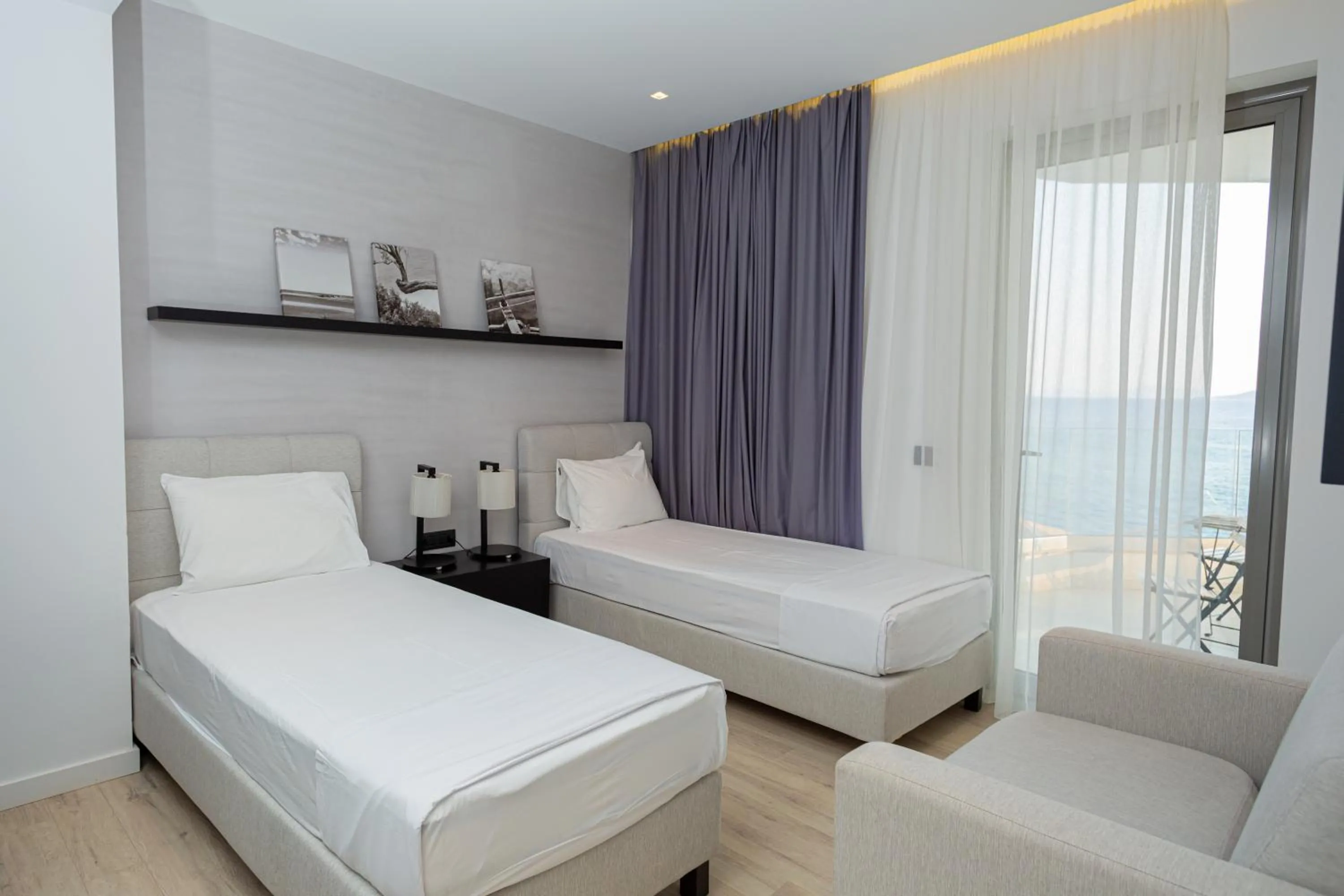 Bed in Andon Lapa Hotel & Spa