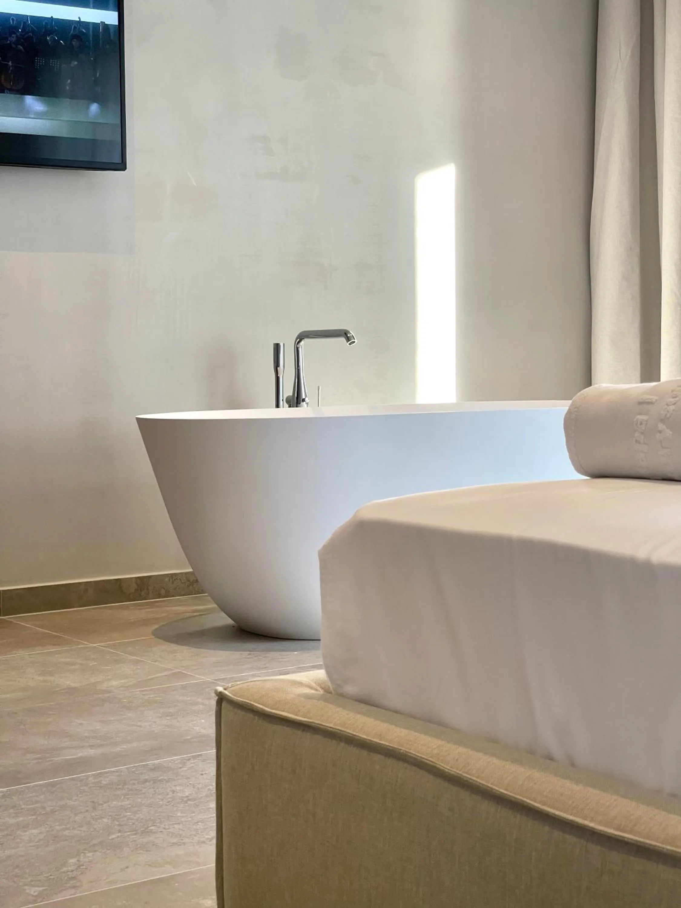 Bed in Andon Lapa Hotel & Spa