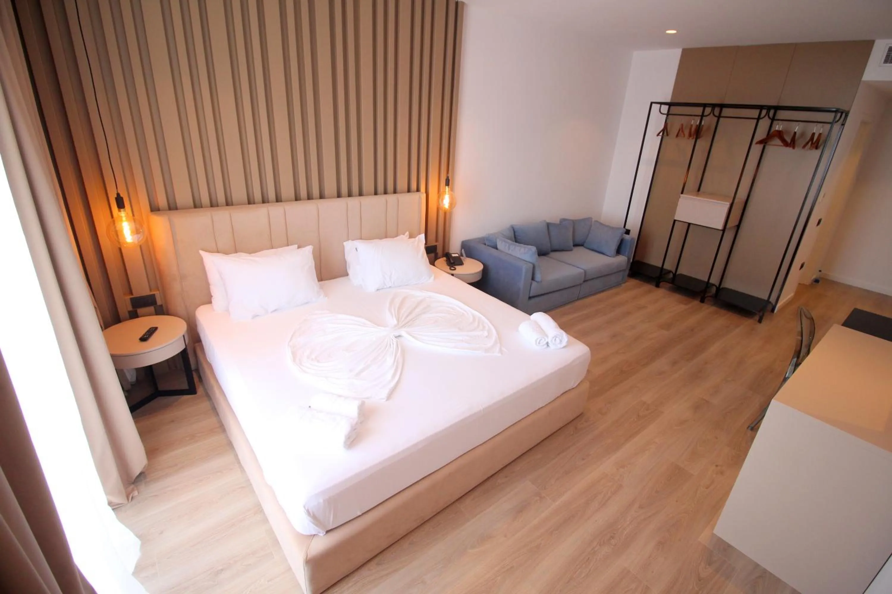 Bed in Andon Lapa Hotel & Spa