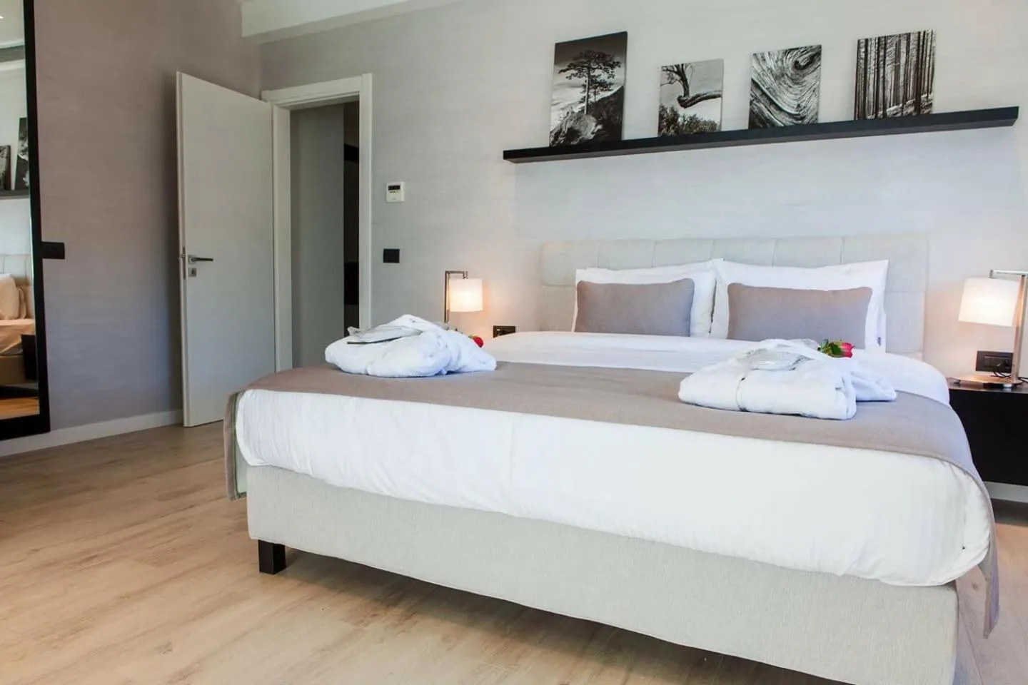 Bed in Andon Lapa Hotel & Spa