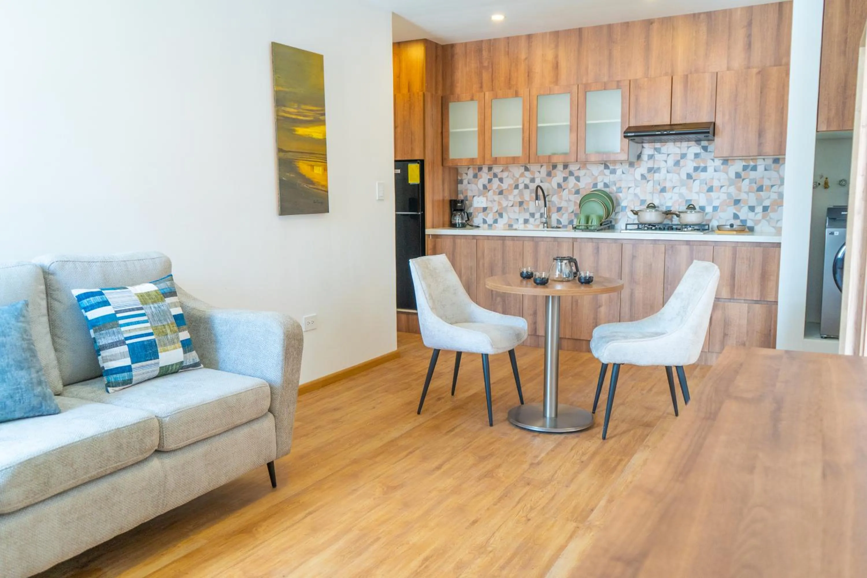 washing machine in Hotel Santiago de Compostella Suites