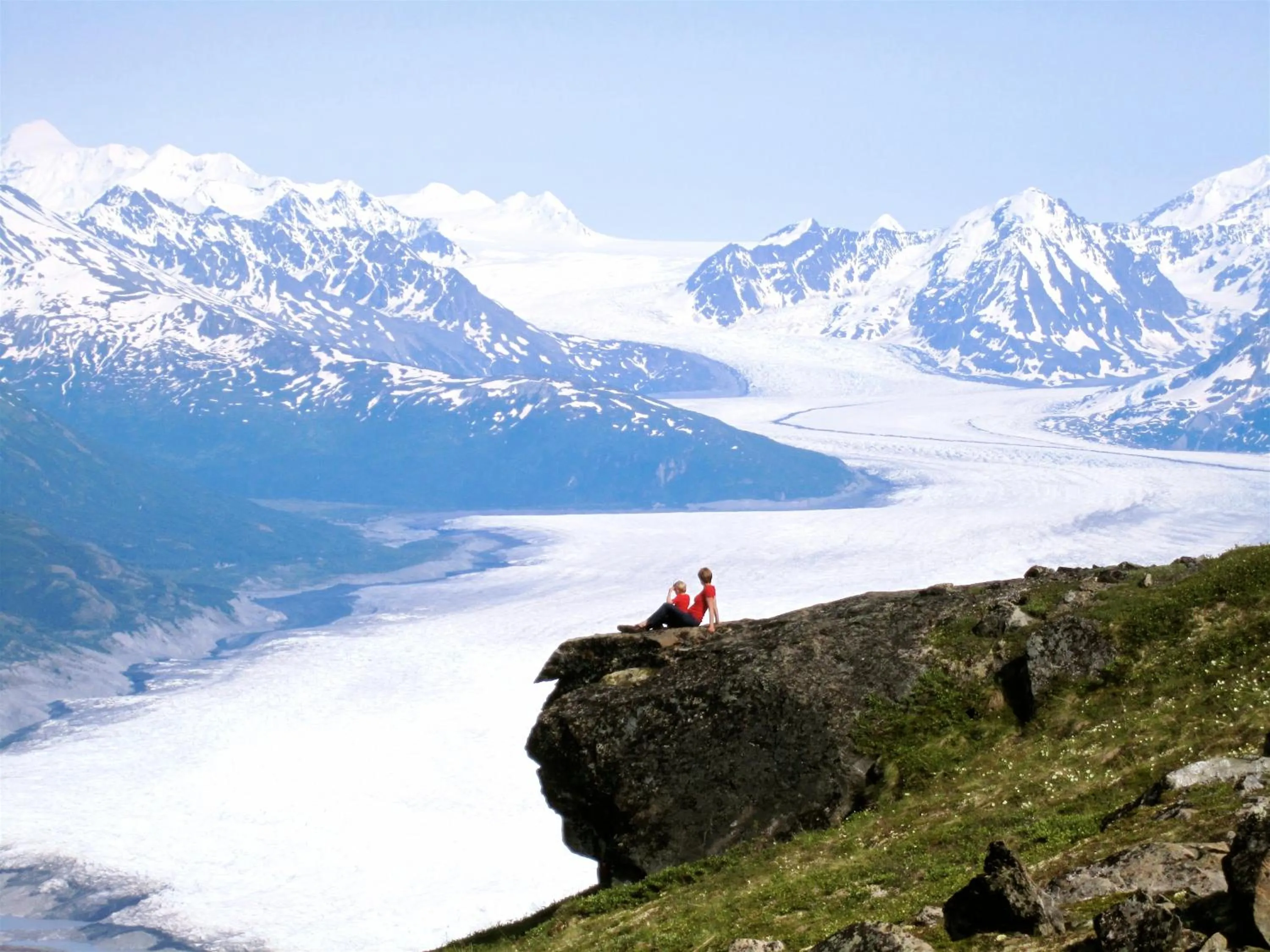 Natural landscape in Alaska Glacier Lodge