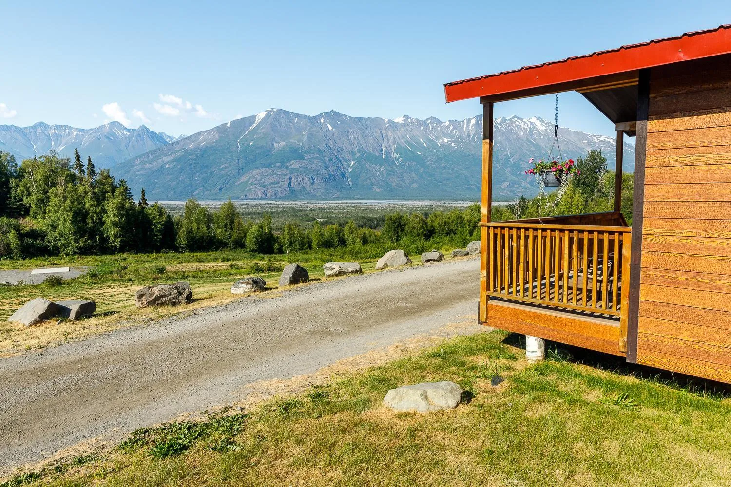 Property building in Alaska Glacier Lodge